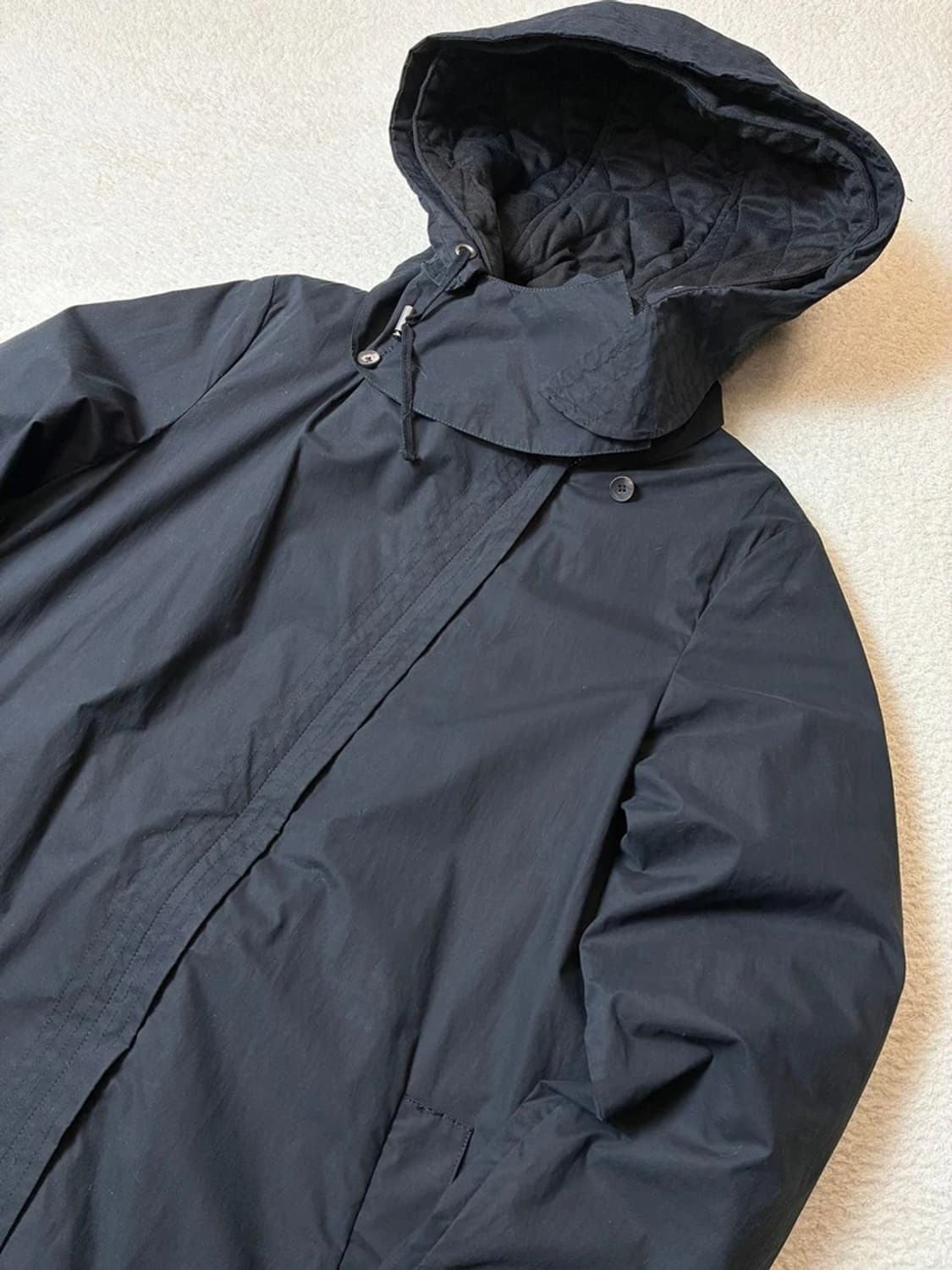 헬무트랭 16FW 사선 절개 후디 야상 PN6665    상품이미지2