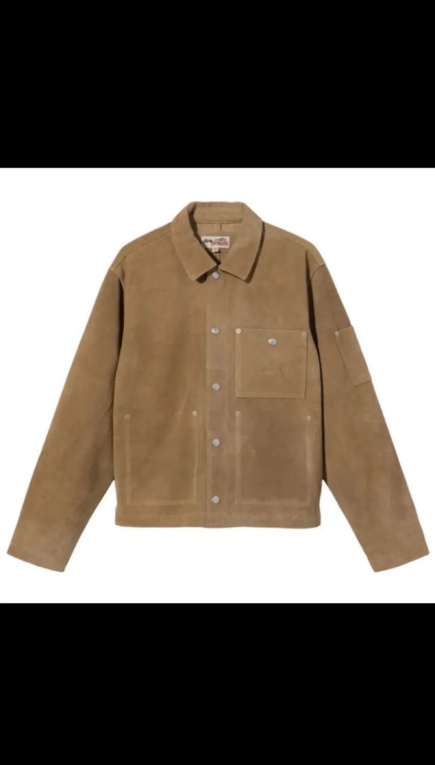 스투시 스웨이드 레더 자켓 상품이미지1