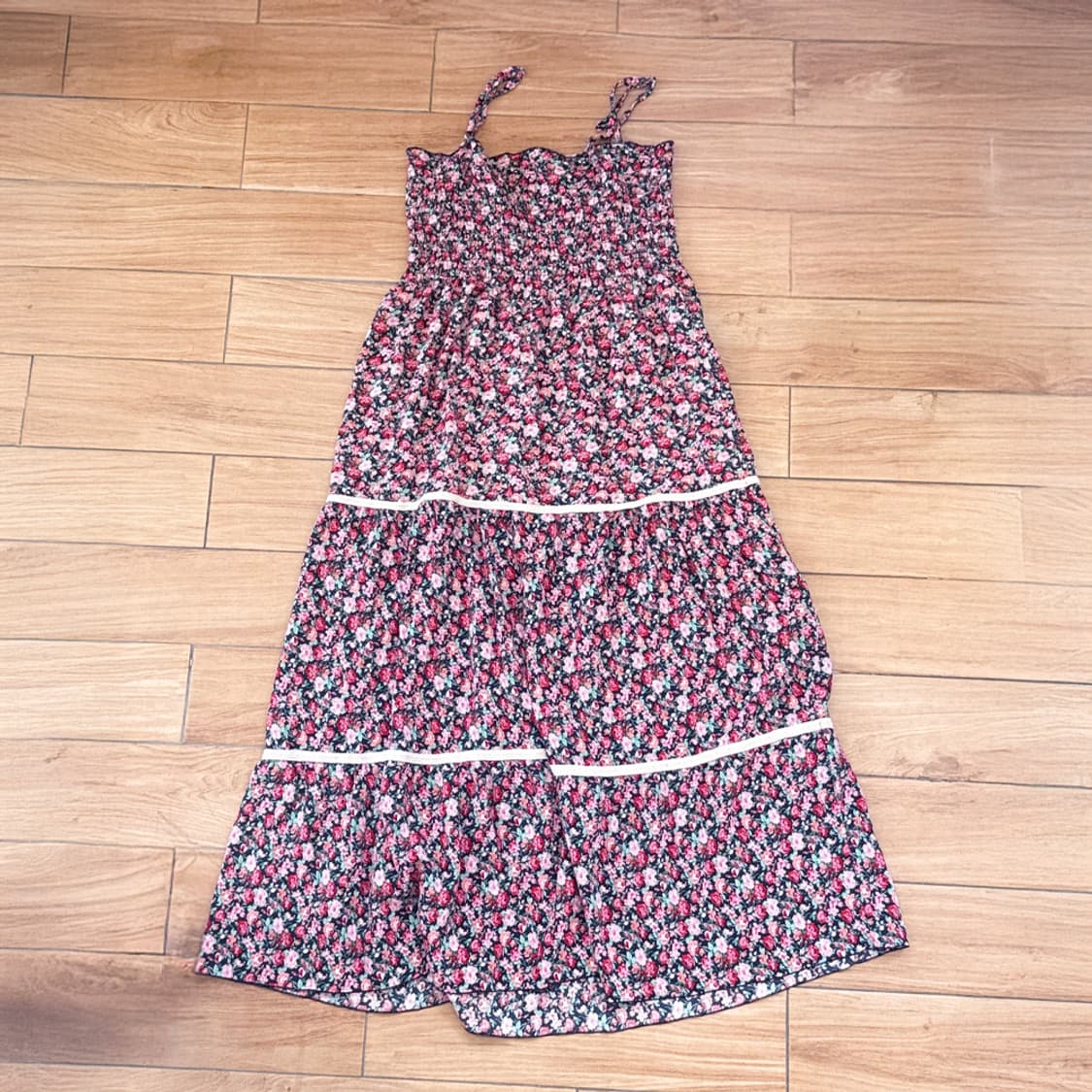 장미정원 스모크 원피스 상품이미지5