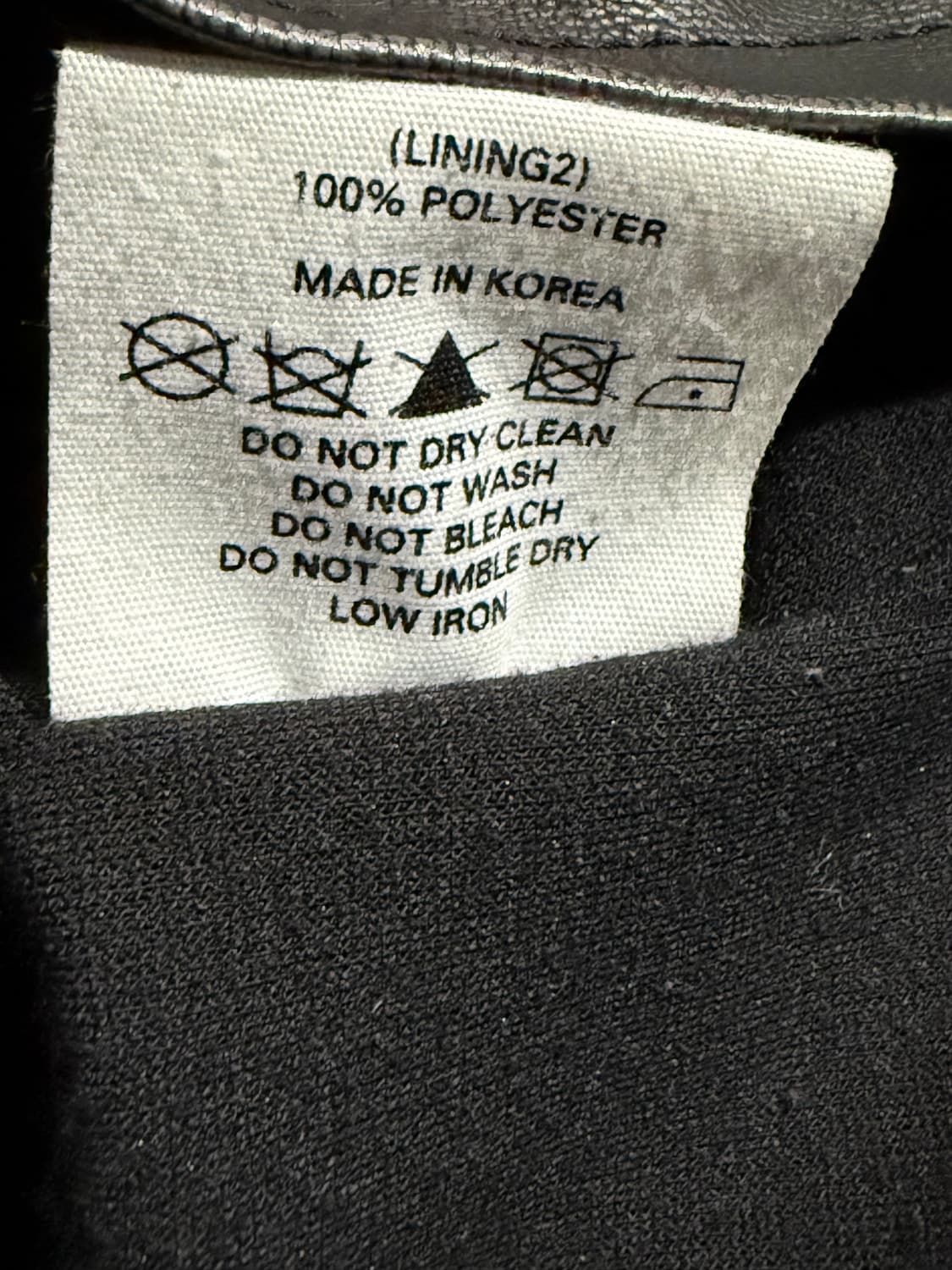 Theopen product 더오픈 프로덕트 에코 레더자켓 상품이미지5