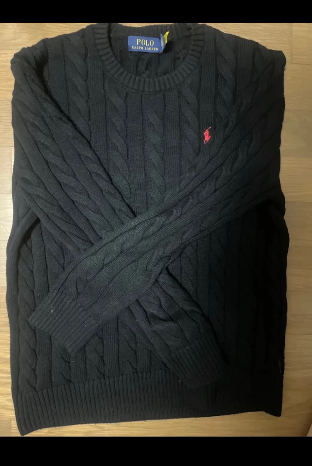 폴로 케이블 니트 상품이미지1
