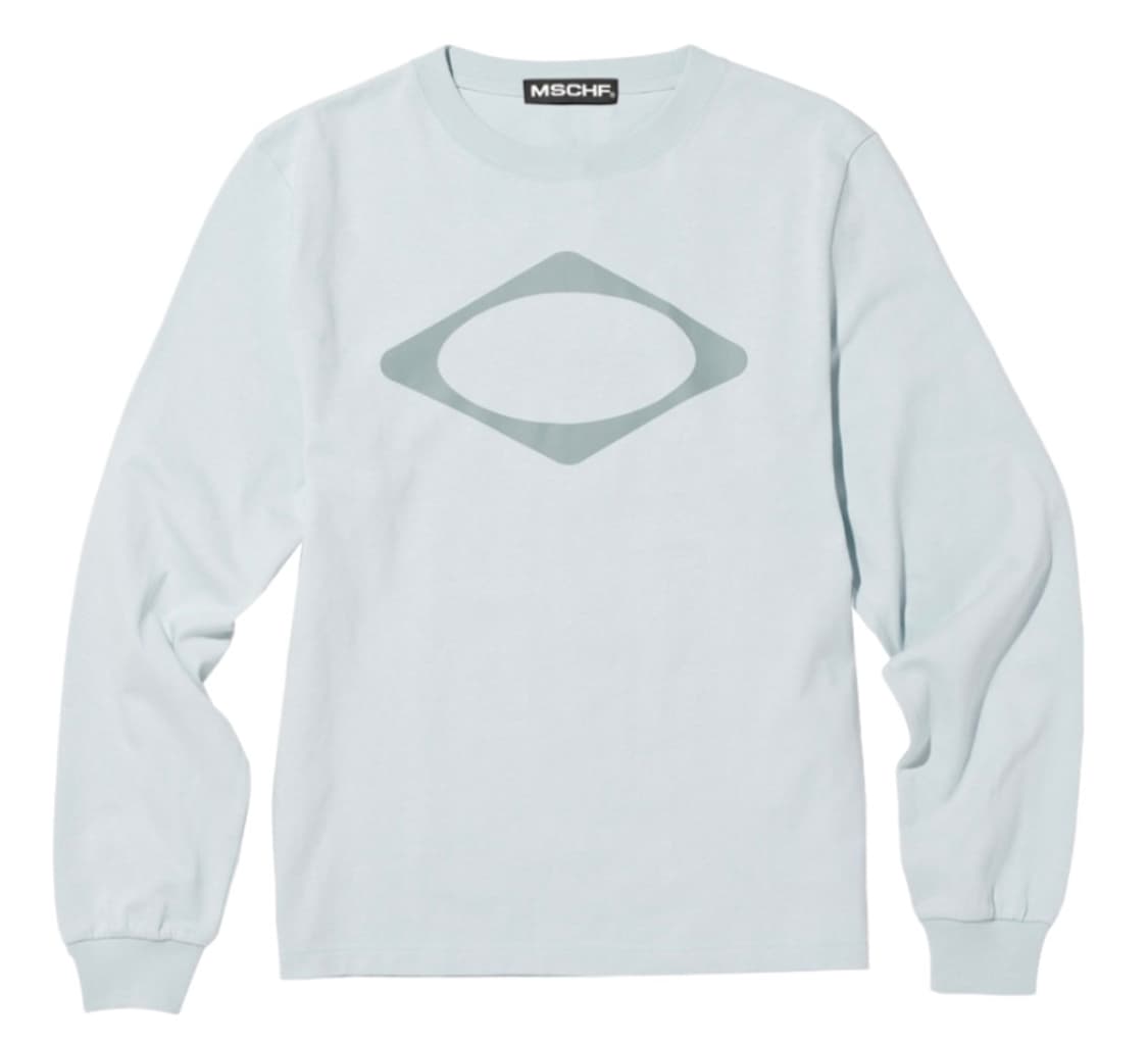 미스치프 롬버스 롱슬리브 스카이 블루 M 상품이미지1