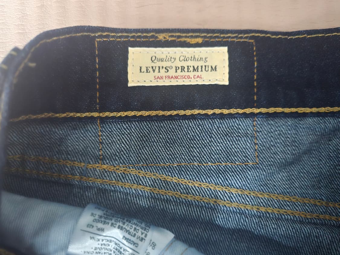 리바이스 프리미엄 505 레귤러핏 데님팬츠 34 사이즈 상품이미지2
