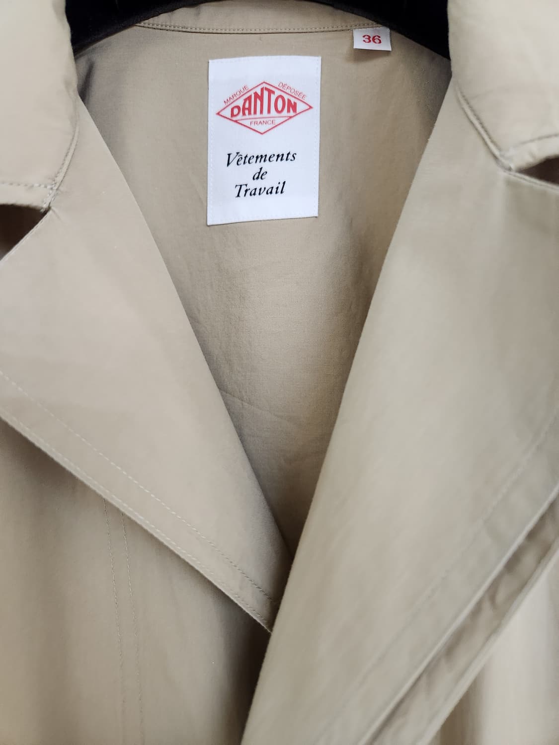 단톤 셔츠겸용 오버핏 원피스 36사이즈 상품이미지7