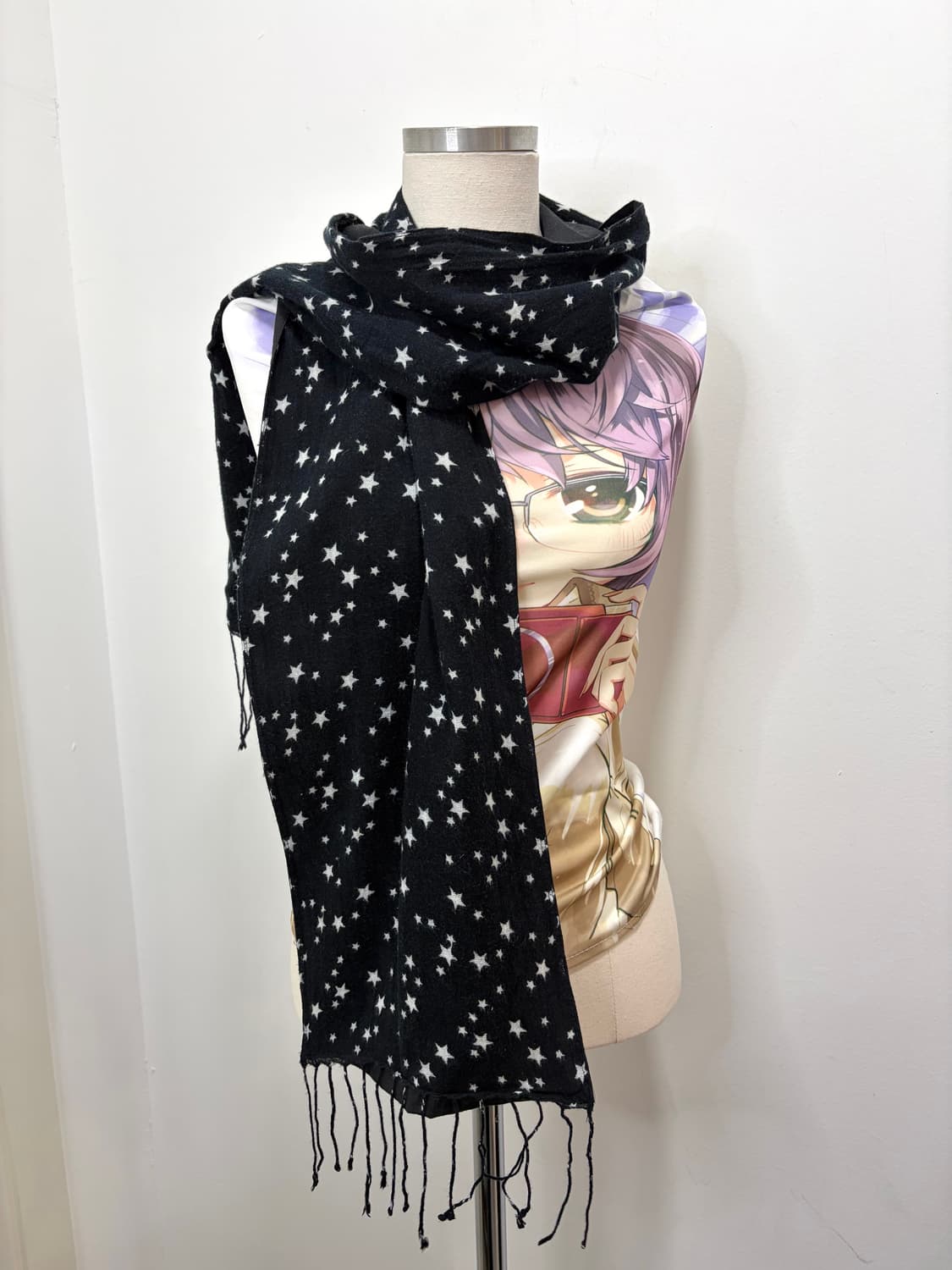 일본 빈티지 y2k 별 머플러 상품이미지1