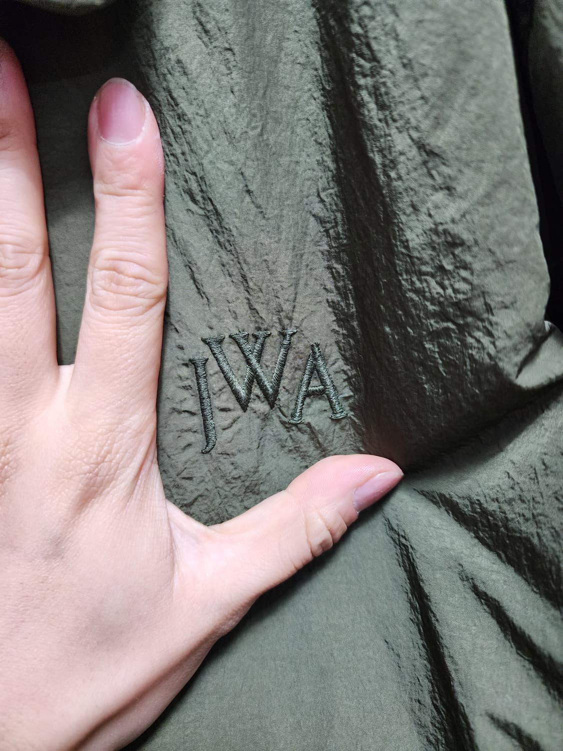 JW앤더슨 유니클로 카키색 봄버자켓 XL 상품이미지3