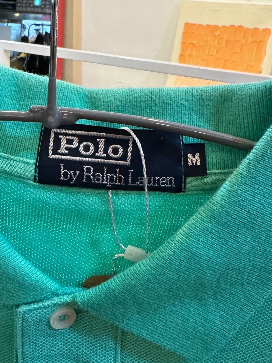 폴로 랄프로렌  반팔 카라티 민트그린 M 상품이미지3