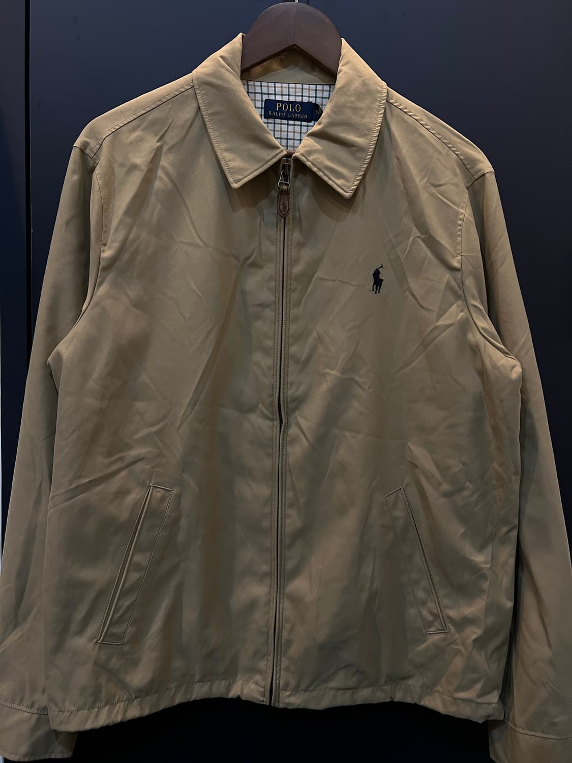 폴로 랄프로렌 베이지 코튼 자켓 상품이미지1