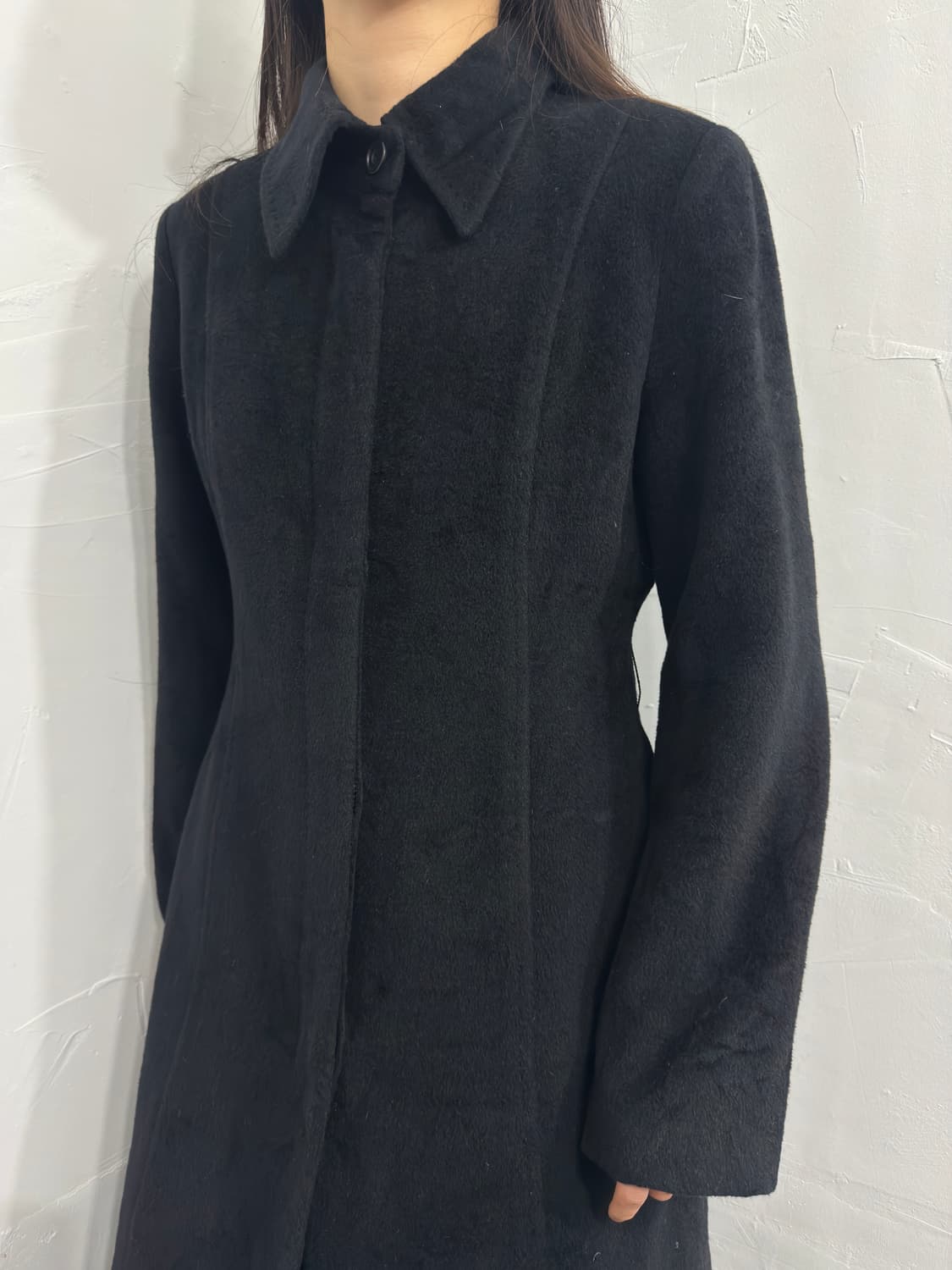 indivi button long coat 상품이미지3