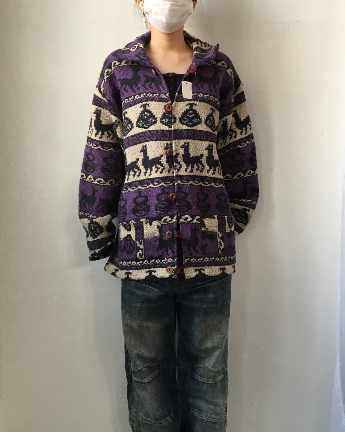 Alpaca pattern jacket 상품이미지9