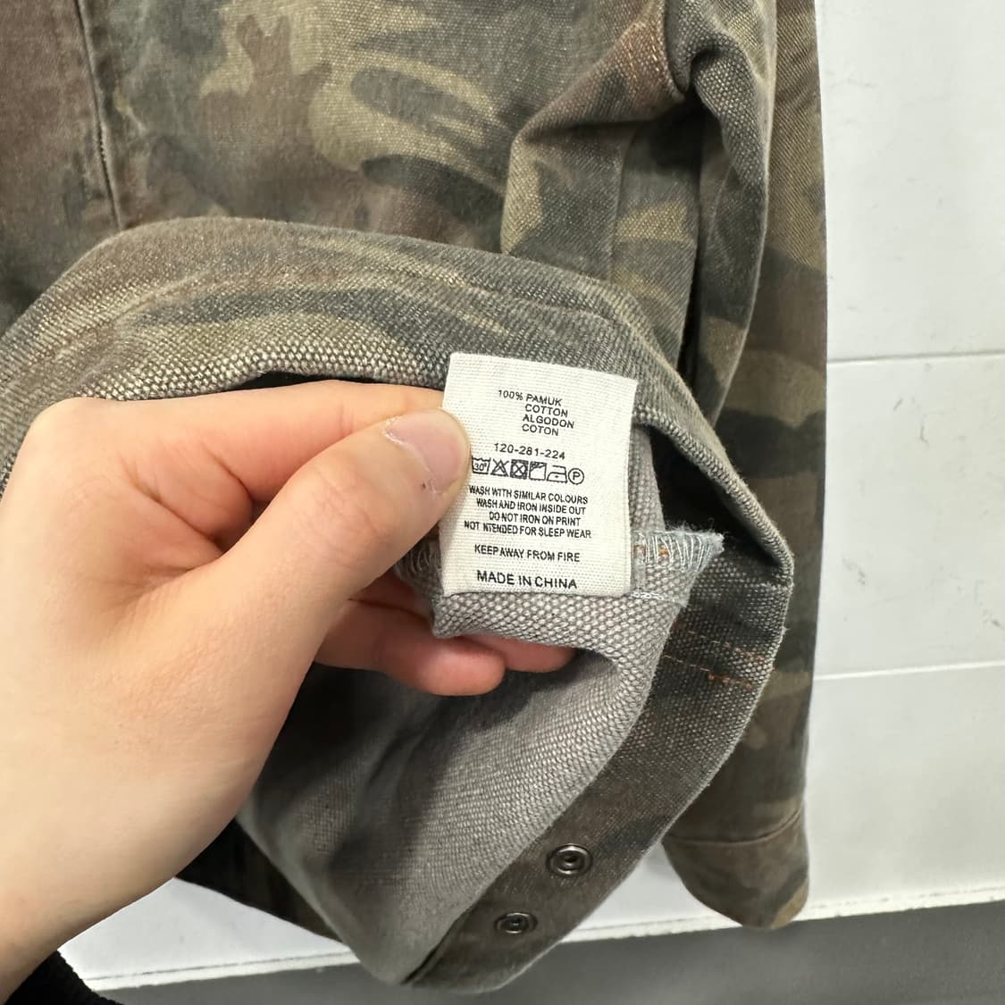 Limanron 카모 덕 워크자켓 상품이미지8