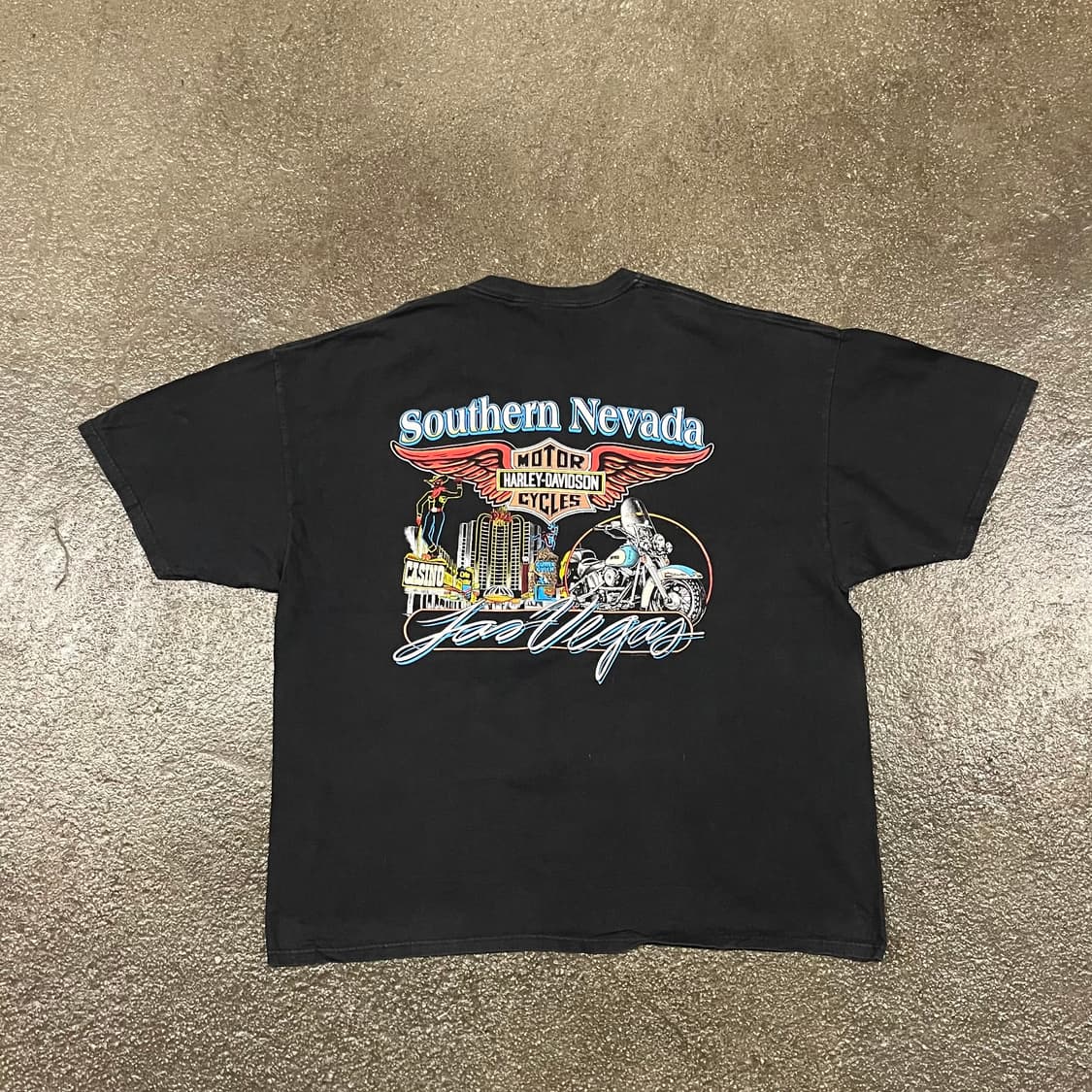 00s 할리데이비슨 플레임 티셔츠 (105) 상품이미지3