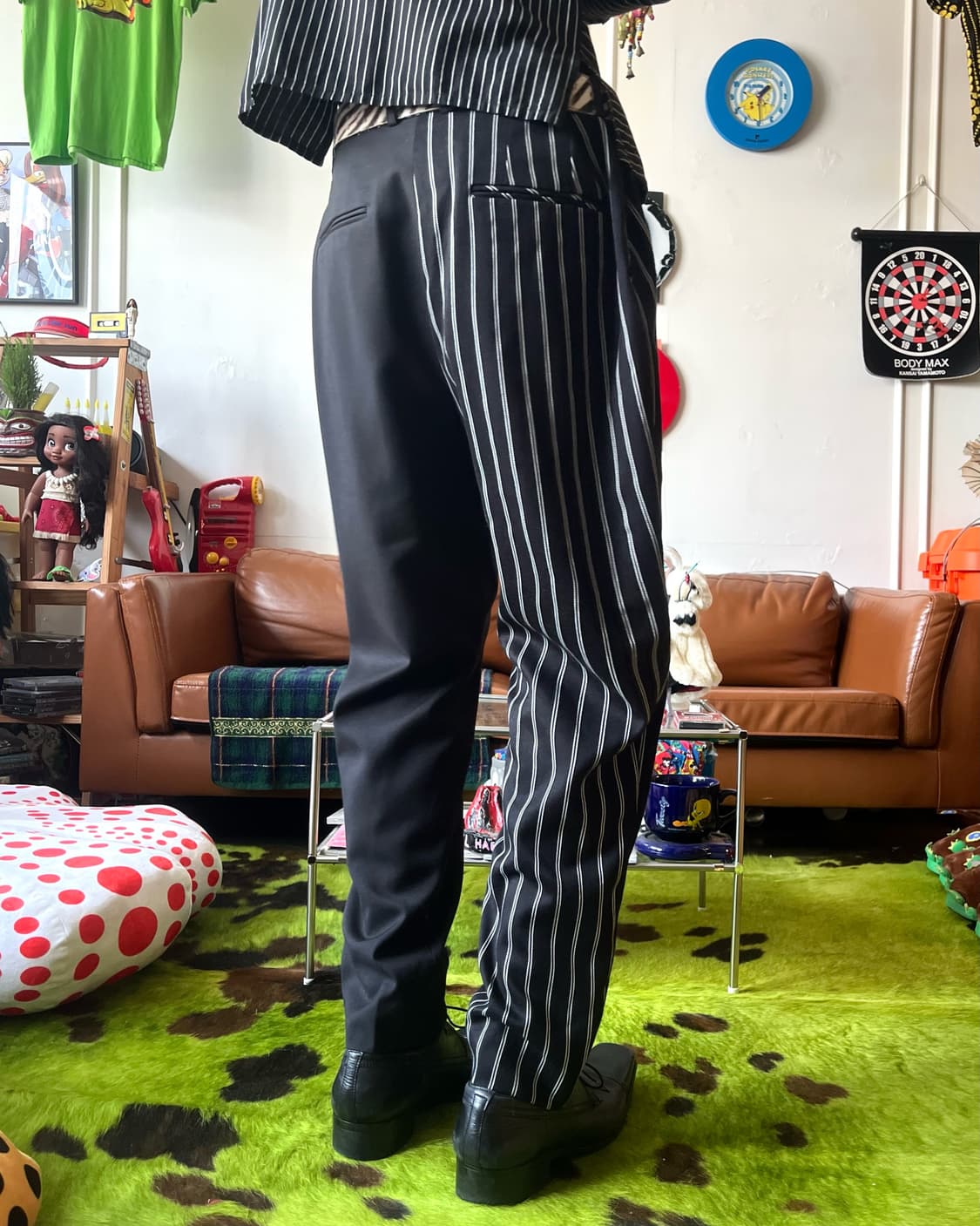 Japanese Vintage Unbalance Gothic Pants 상품이미지2