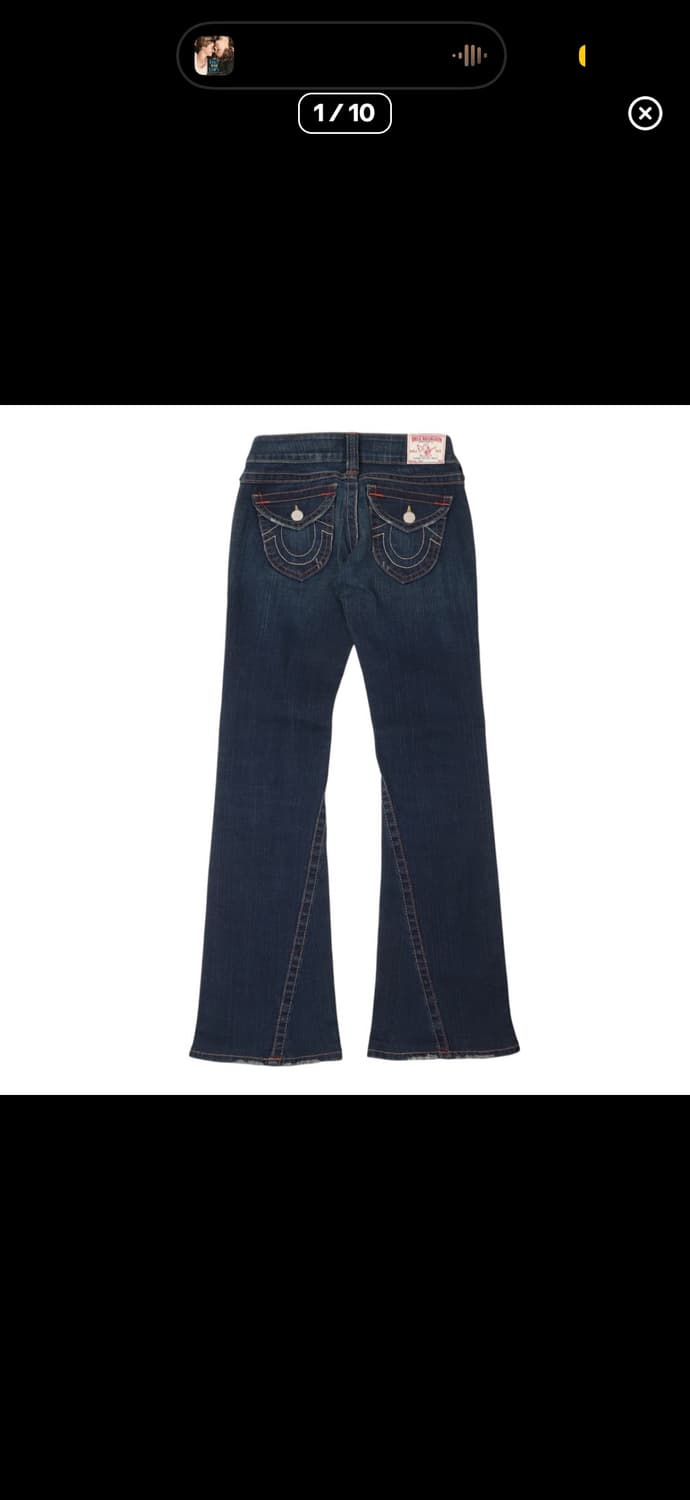 트루릴리젼 조이 부츠컷 진 데님팬츠 상품이미지1