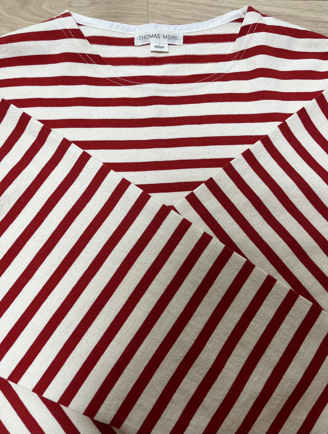 토마스모어 베네치아 스트라이프 레드 M 상품이미지7