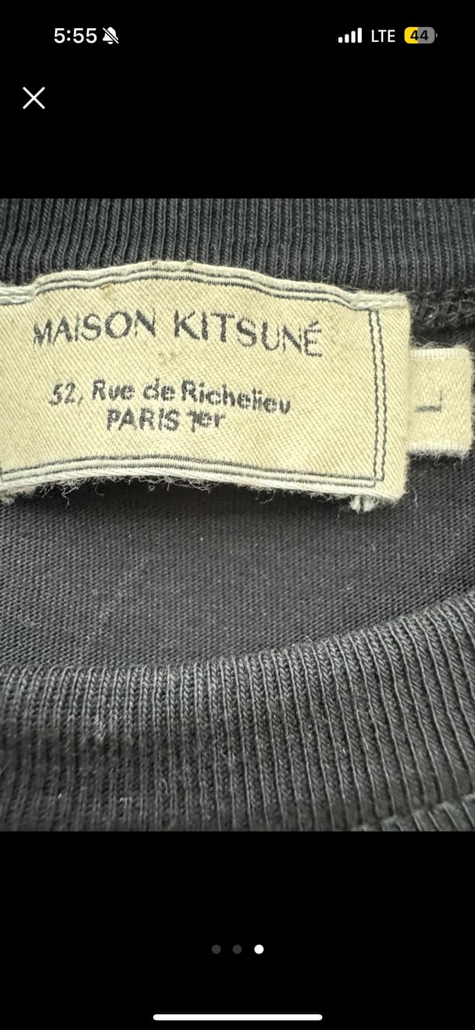 메종키츠네 반팔 상품이미지2
