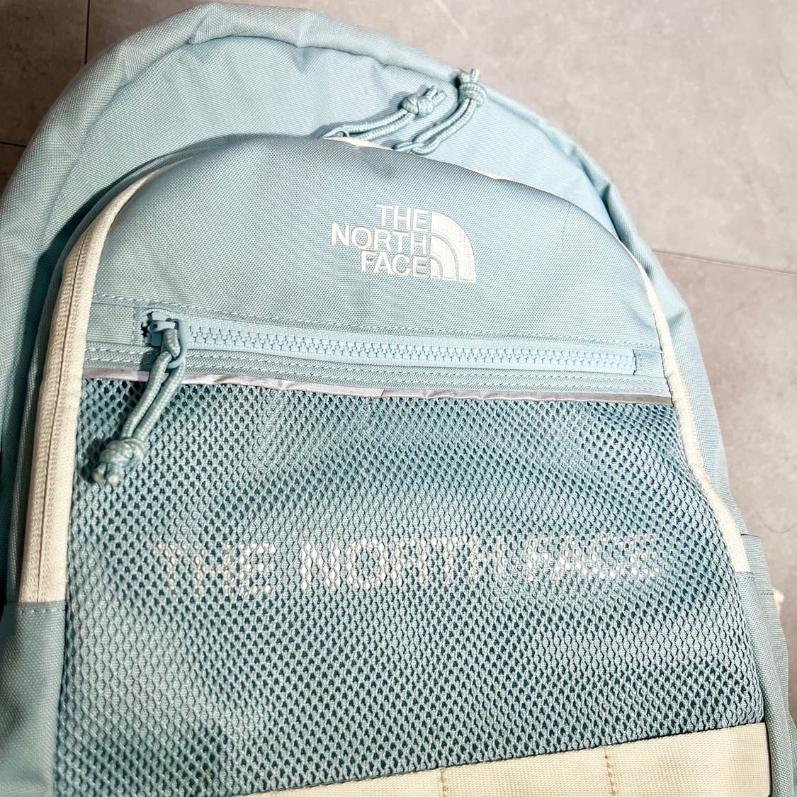 노스페이스 소라색 하늘색 백팩 Y2K 상품이미지2