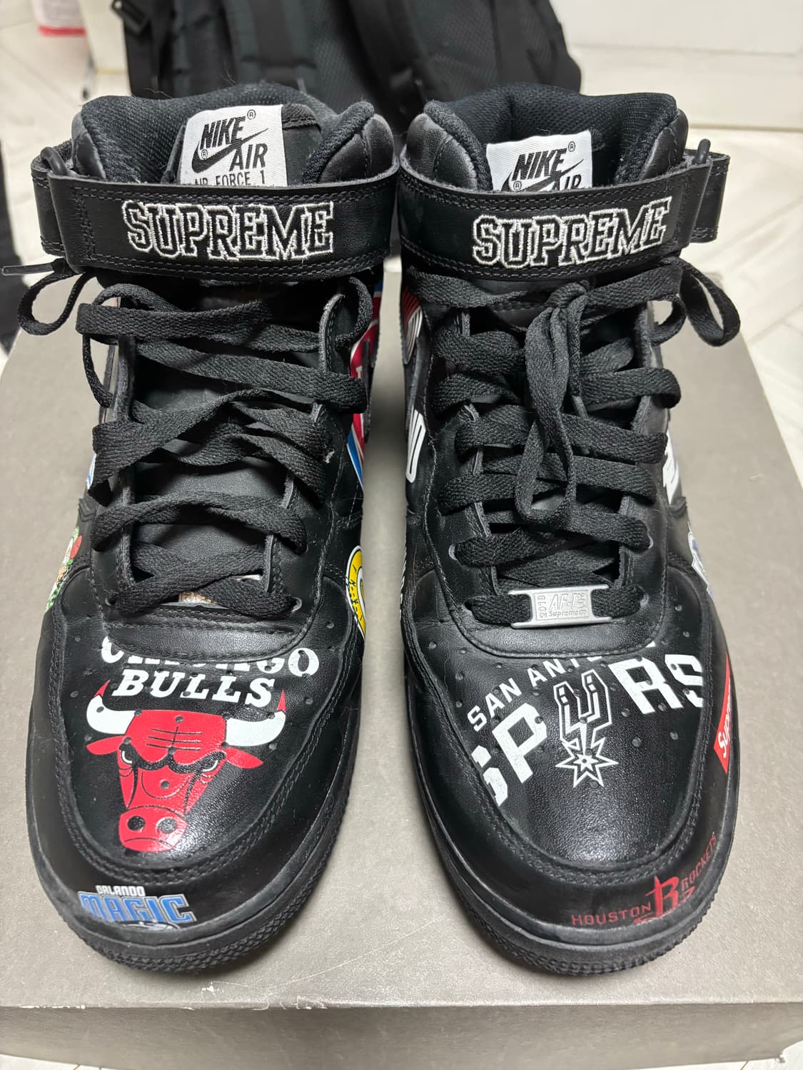 (275) 슈프림 x 나이키 x NBA 에어포스 미드 상품이미지3