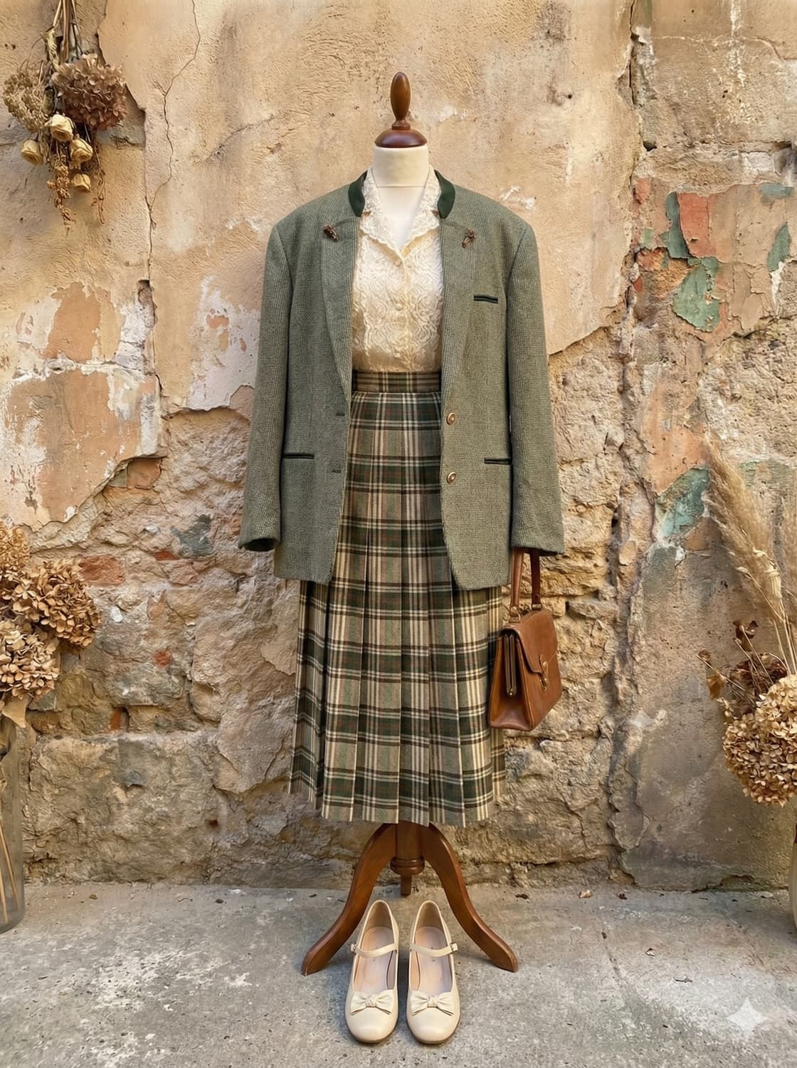 오스트리아 트위드 헌팅 자켓 상품이미지2