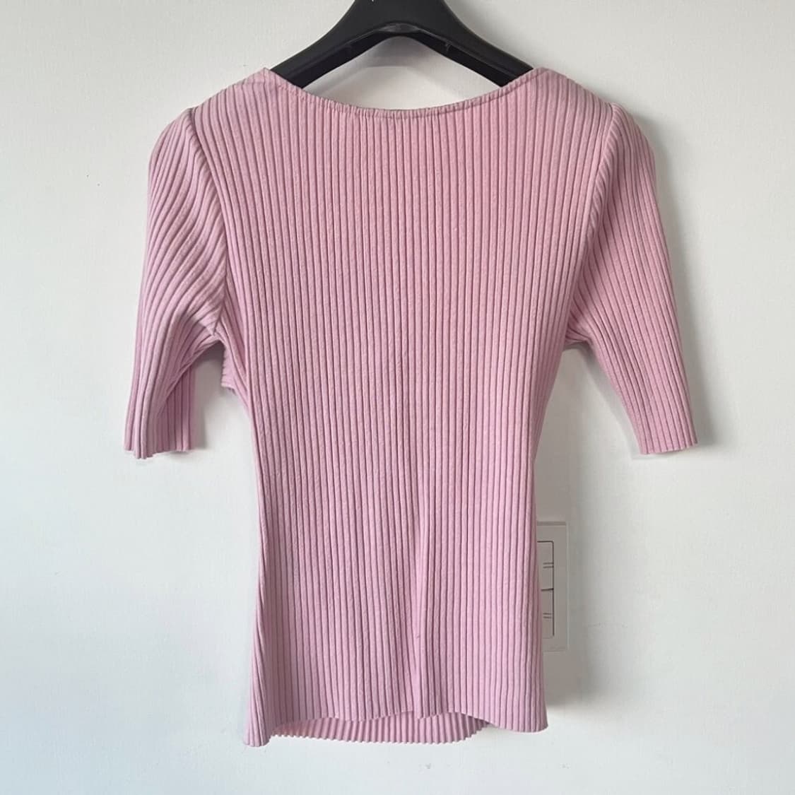 폼더스토어 레이어 골지 니트 탑 상품이미지5