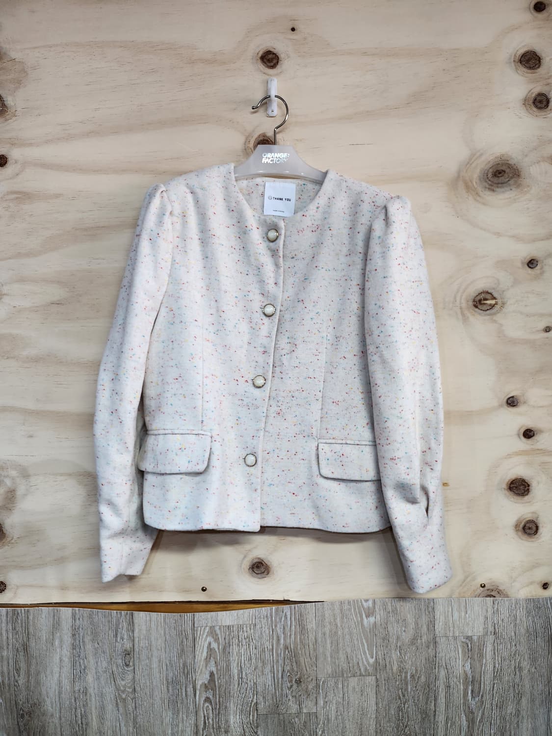 404) 땡큐 Thank You 파스텔 자켓 상품이미지1