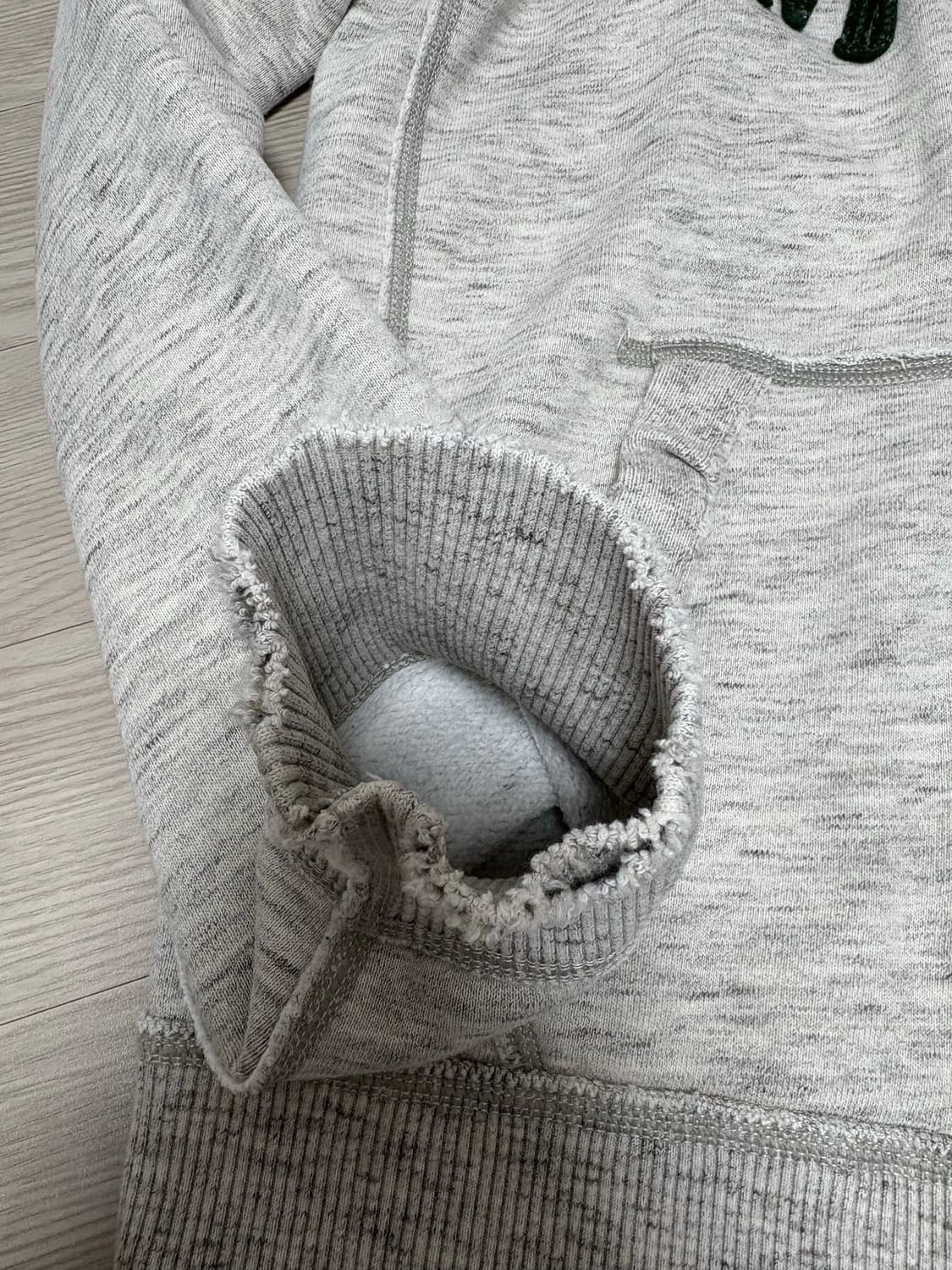 아베크롬비 후드집업 오트밀 상품이미지6