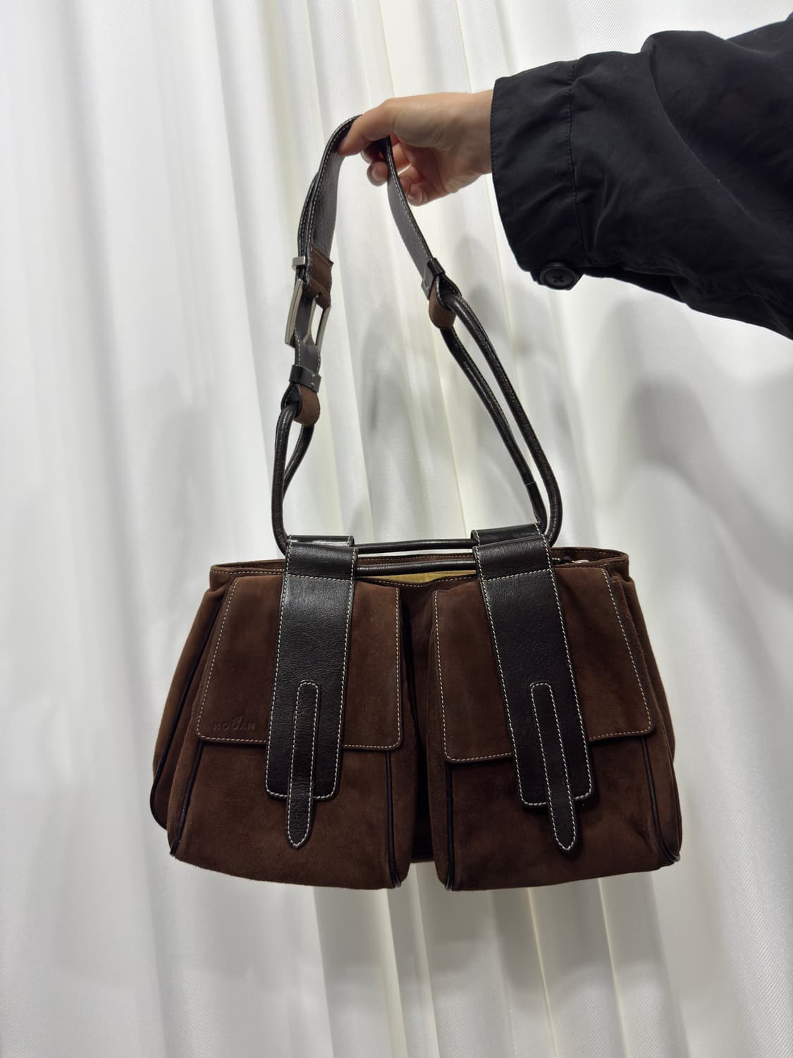 hogan suede pocket design bag 상품이미지3