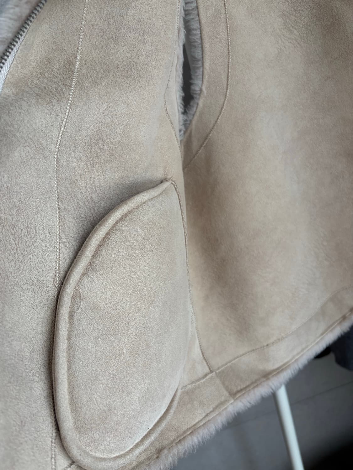 호주산 양털조끼 상품이미지4