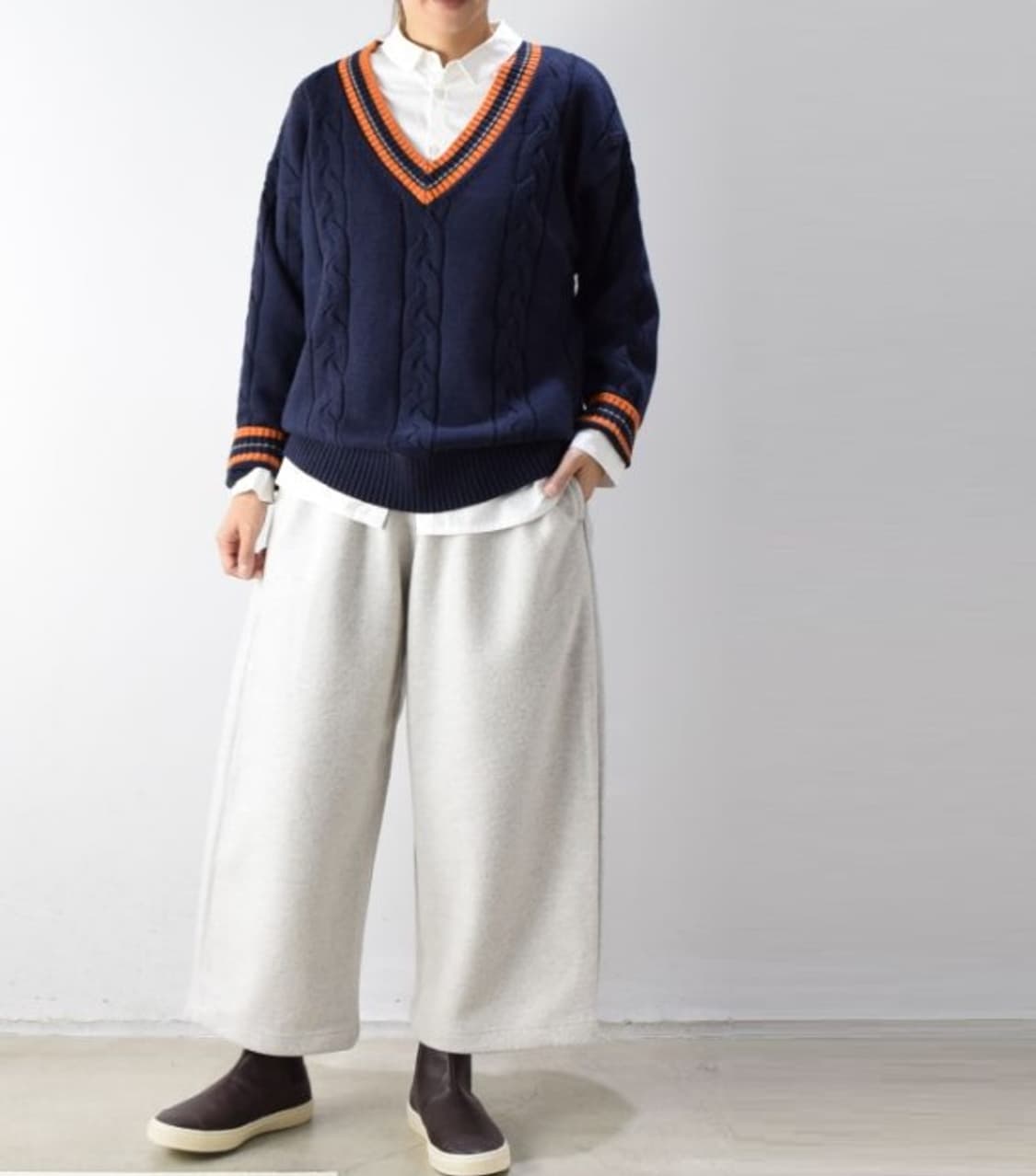 네추럴 런드라이 울 팬츠 (made in japan ) 상품이미지1