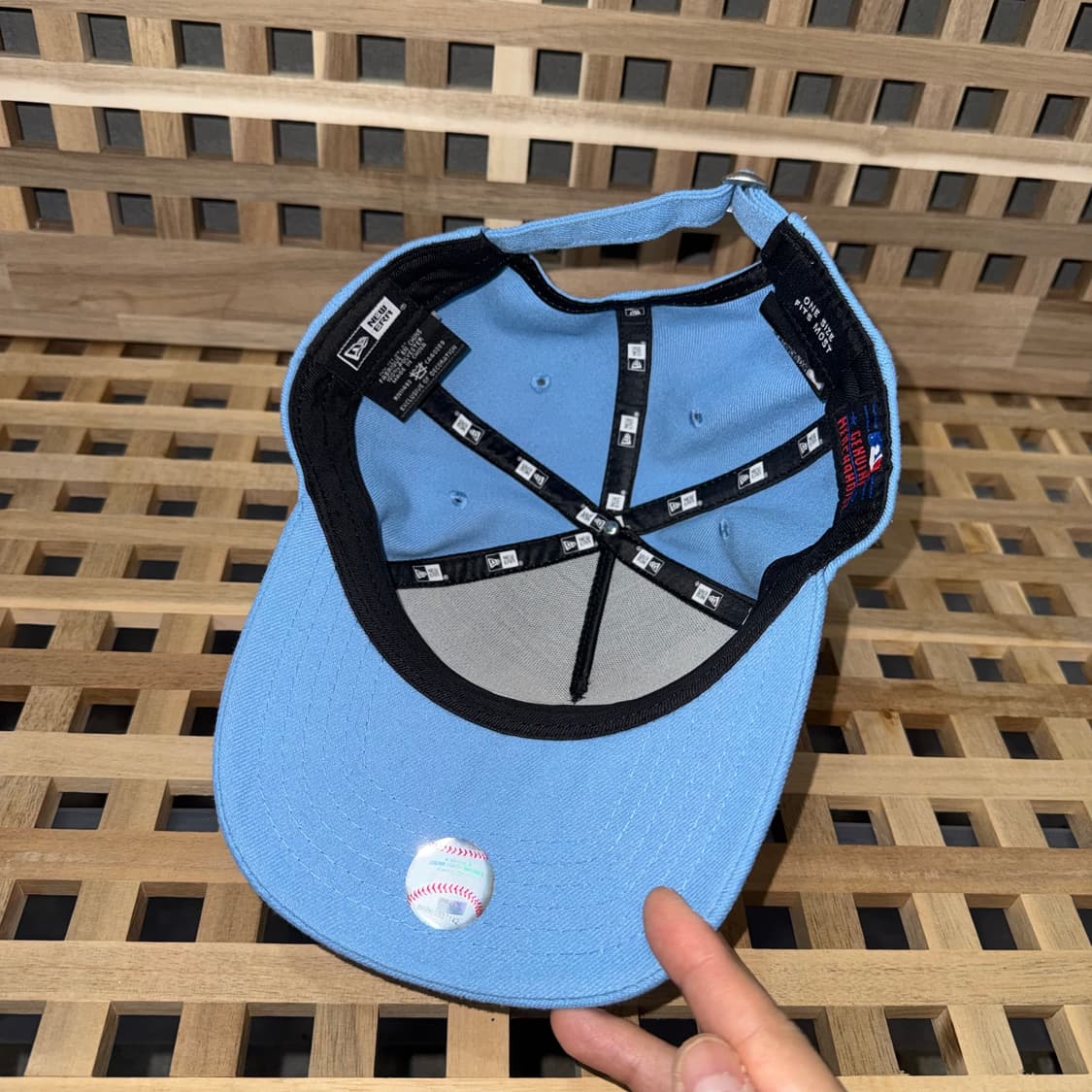 뉴에라 캔자스시티 로얄스 스카이블루 캡 상품이미지5