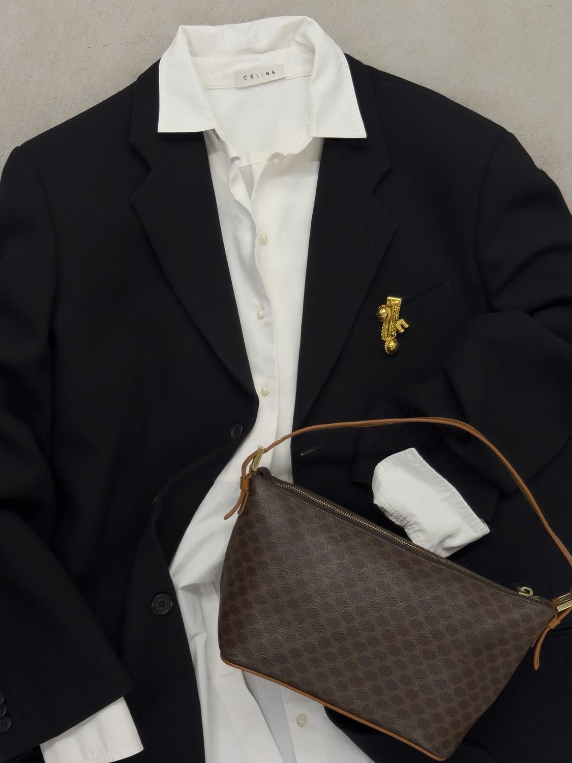 셀린느 트리오페 마카담 숄더백 상품이미지2