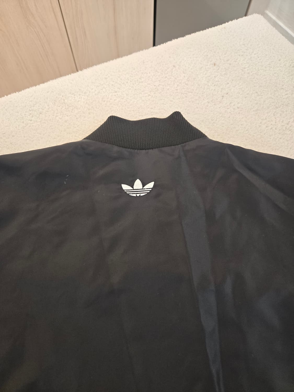 아디다스 블랙 패치 봄버 자켓 M 상품이미지9