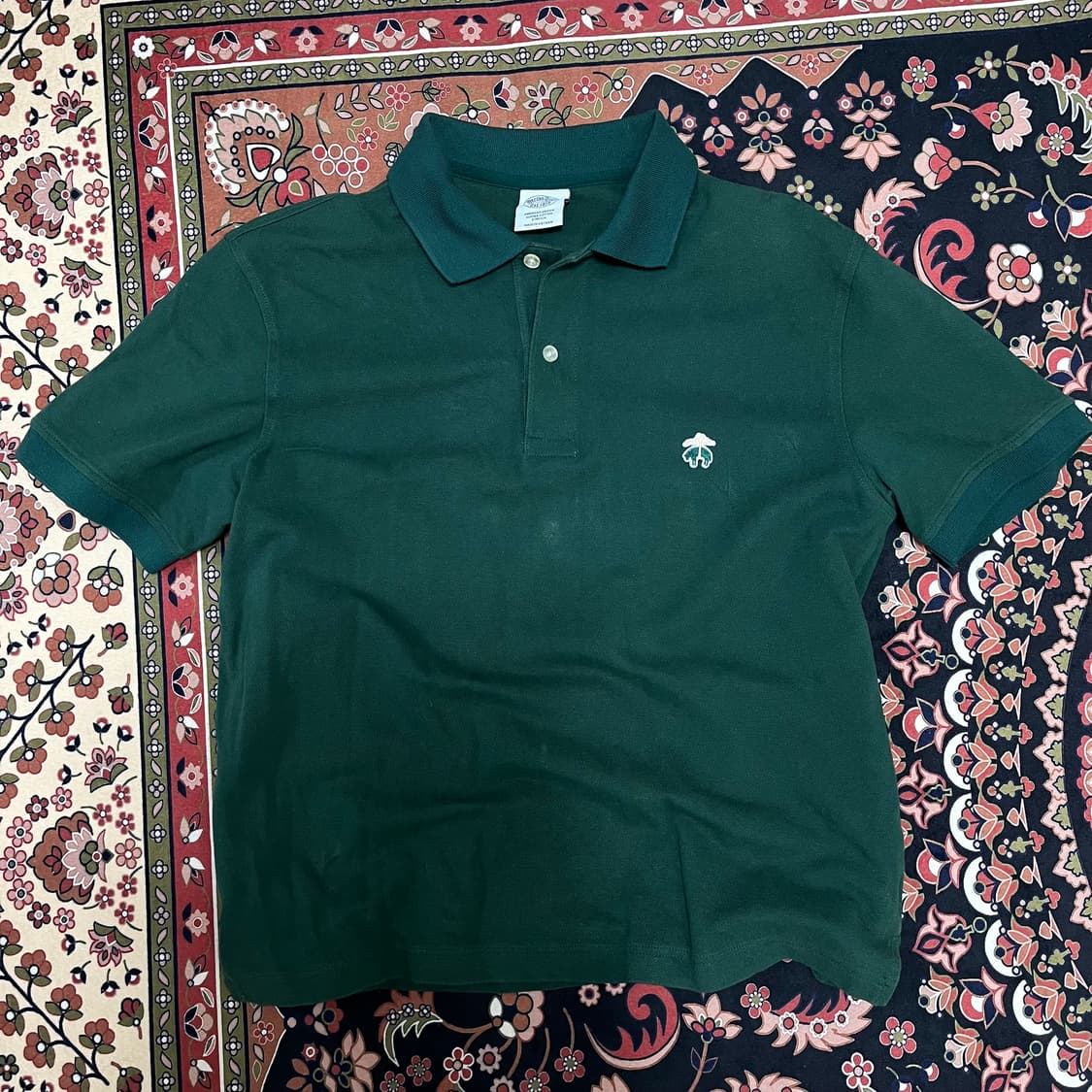 브룩스 브라더스 수피마 코튼 PK 반팔 카라티 M/100 상품이미지1