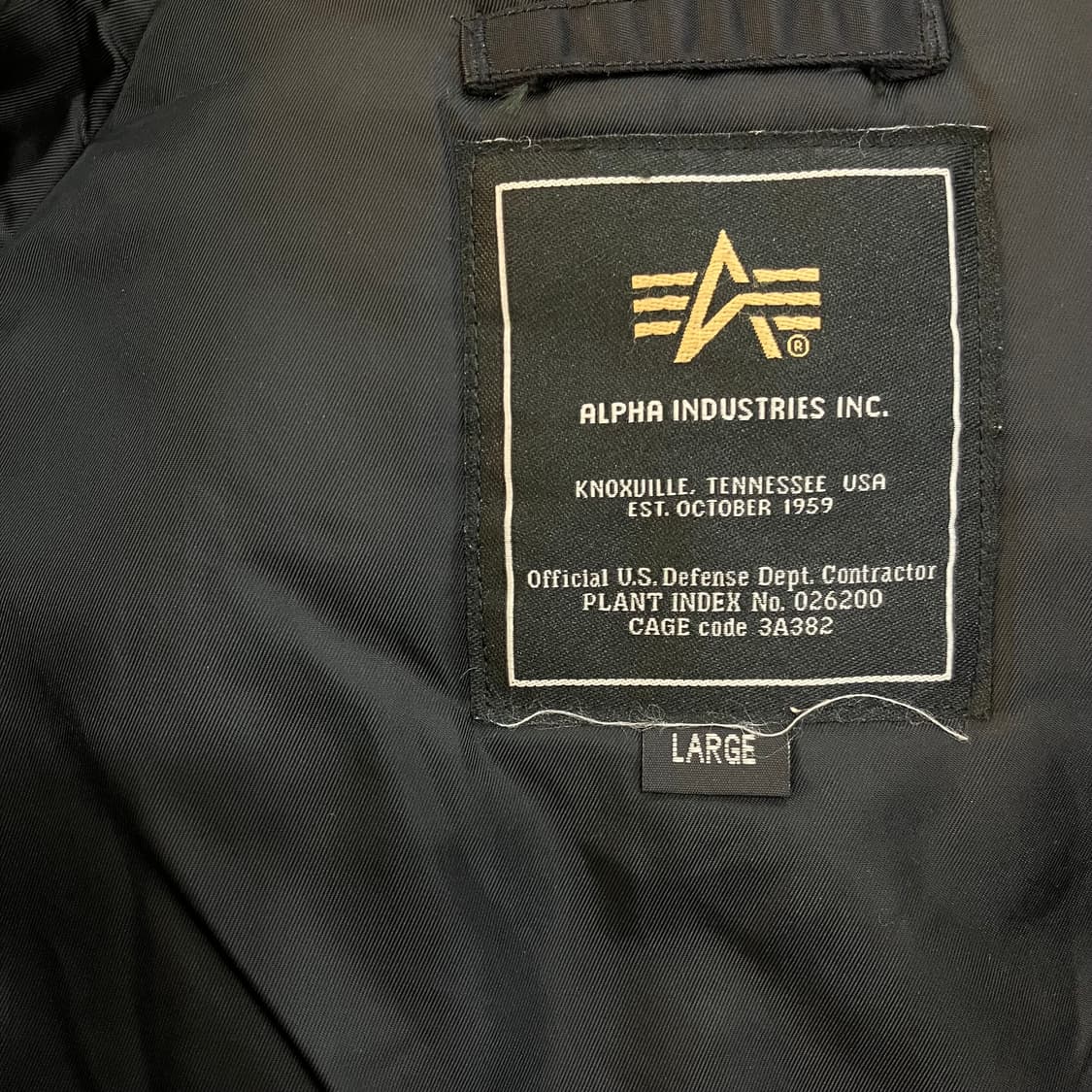 알파인더스트리 N3B 블랙 파카 L 상품이미지3