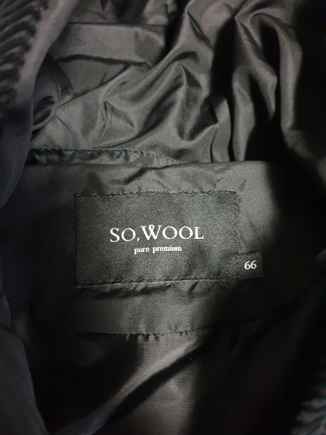 SOWOOL 구스다운 퀄팅 경량 롱패딩 블랙 (66) 상품이미지3