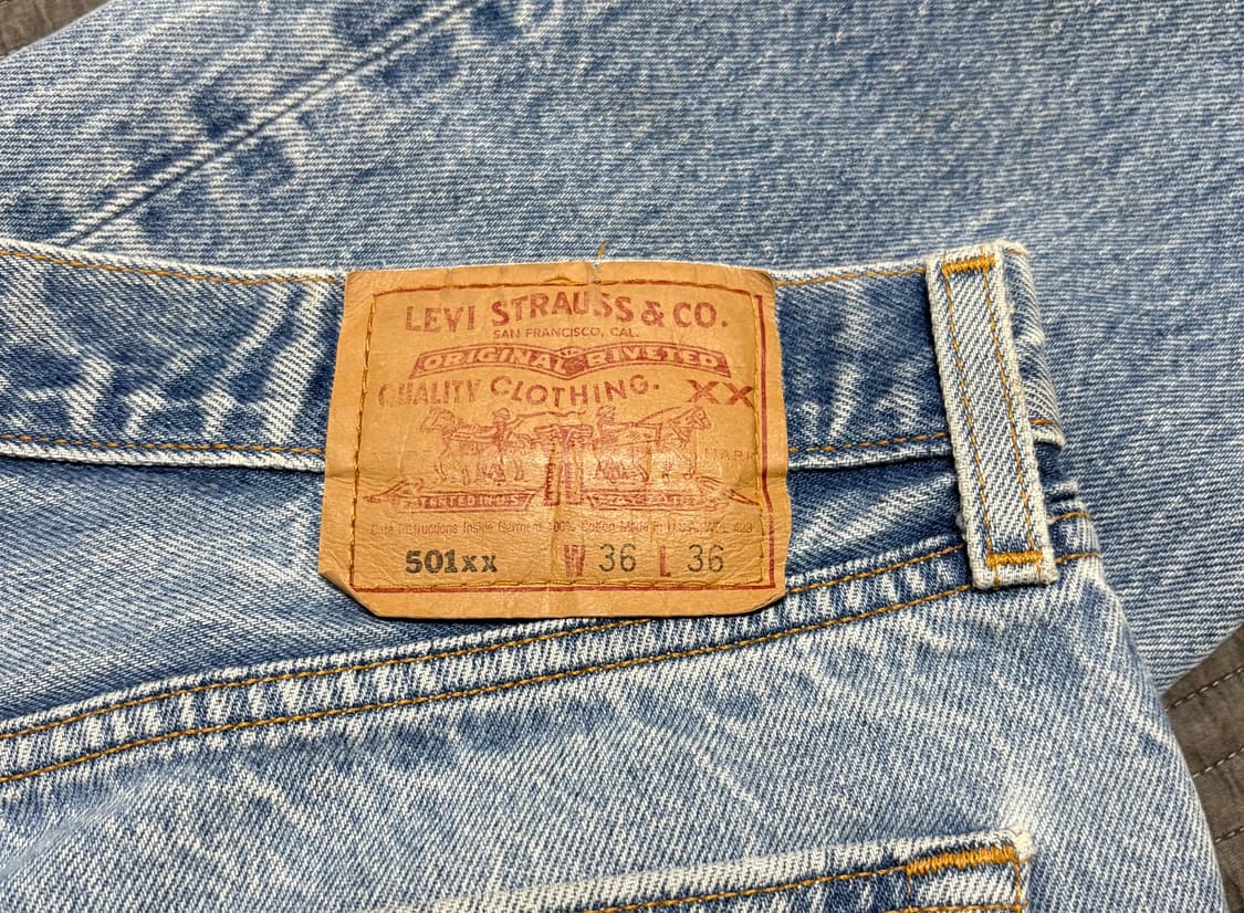 90s USA 리바이스 501xx (36X36) 상품이미지3