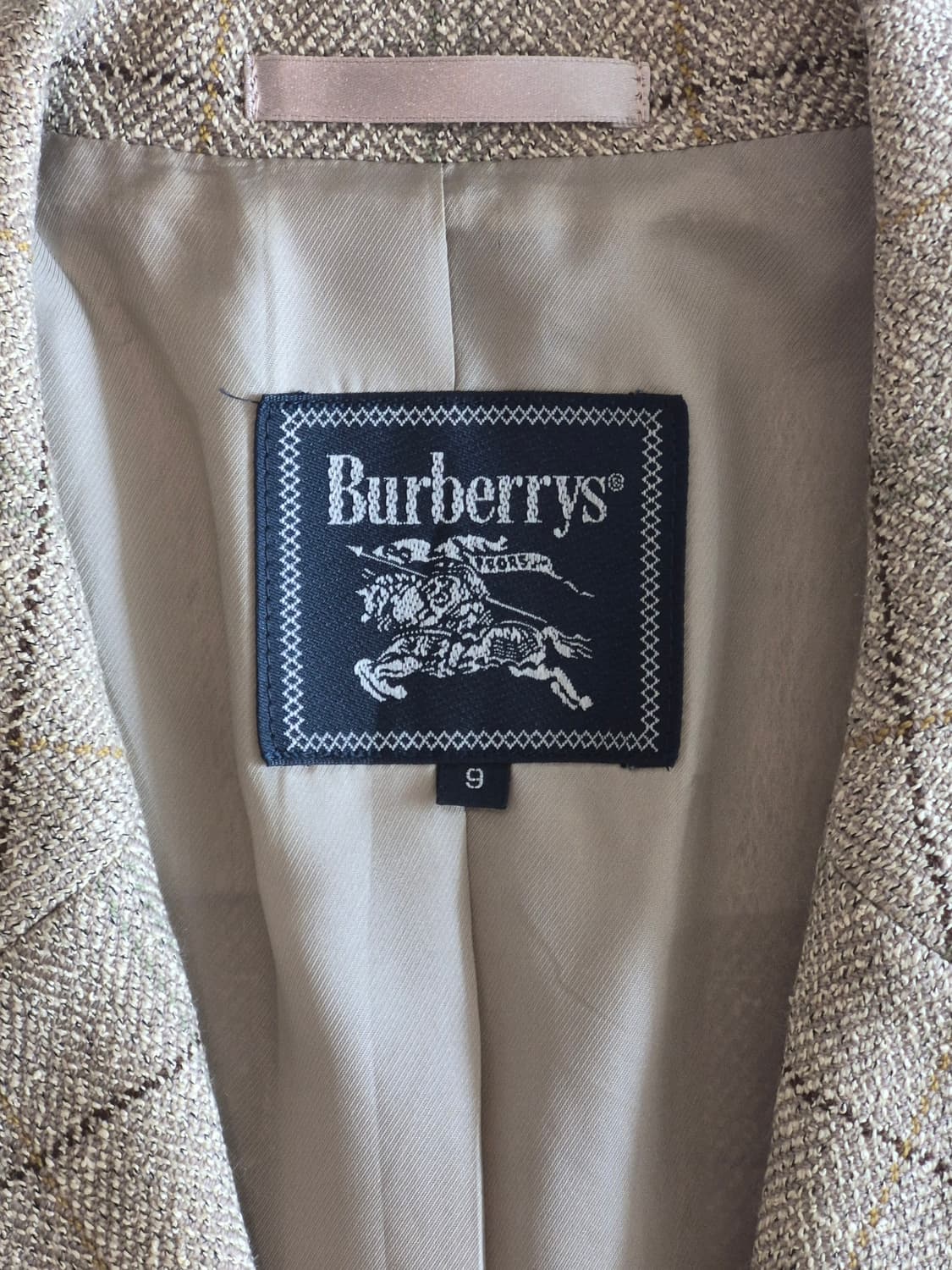 90's Burberrys Check Sport Coat Women(9) 상품이미지6