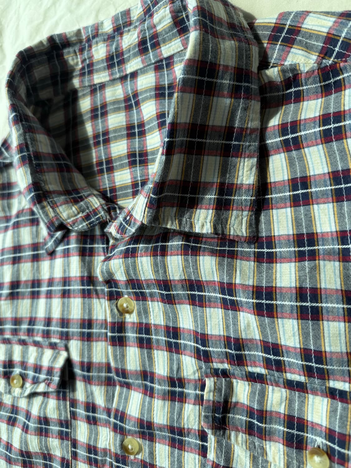 레드 체크 셔츠 상품이미지2