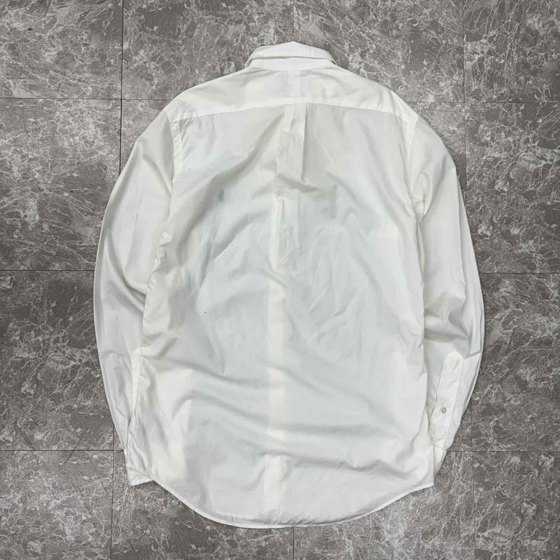 최신형 폴로 랄프로렌 큐알택 포플린 맨즈라인 화이트 셔츠(S) 상품이미지3