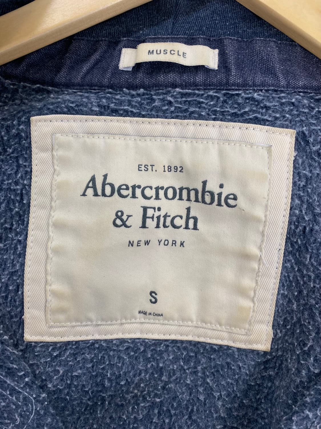 아베크롬비 Abercrombie 후드집업 S-M 상품이미지5