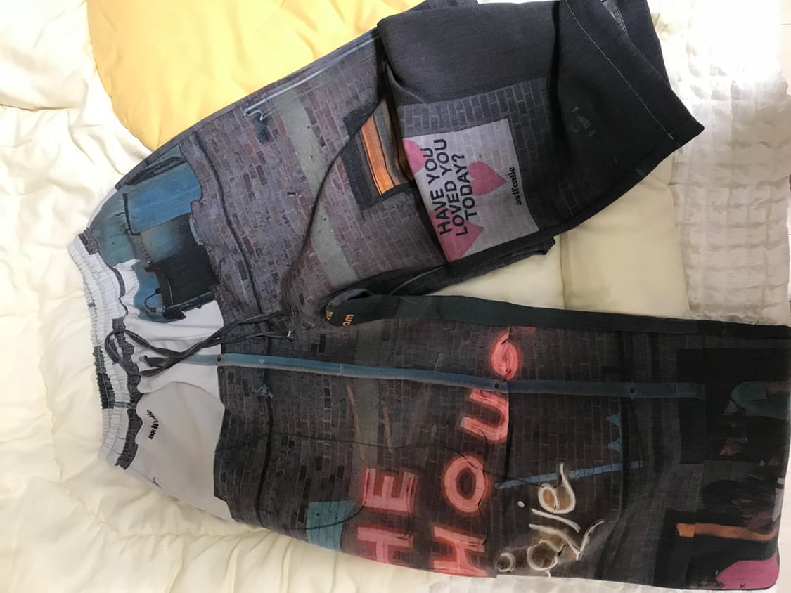 [새제품] 에즈이프캘리 CALIE CLUB PANTS GRAY 상품이미지8