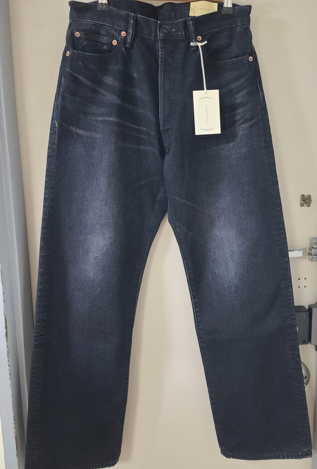 [30] 26SS 칸타타 CANTATE 칸타테 데님 스트레이트 고스트블랙 상품이미지3