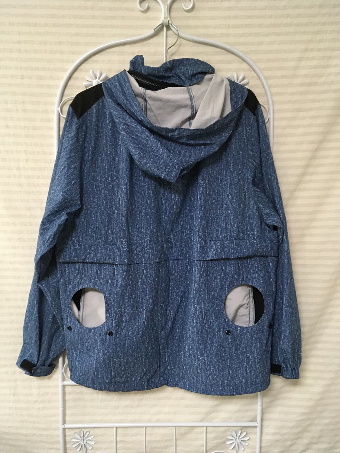 빈티지 블루 윈터 바람막이 y2k 스트릿 갸루 펑키 일본빈티지635  상품이미지2