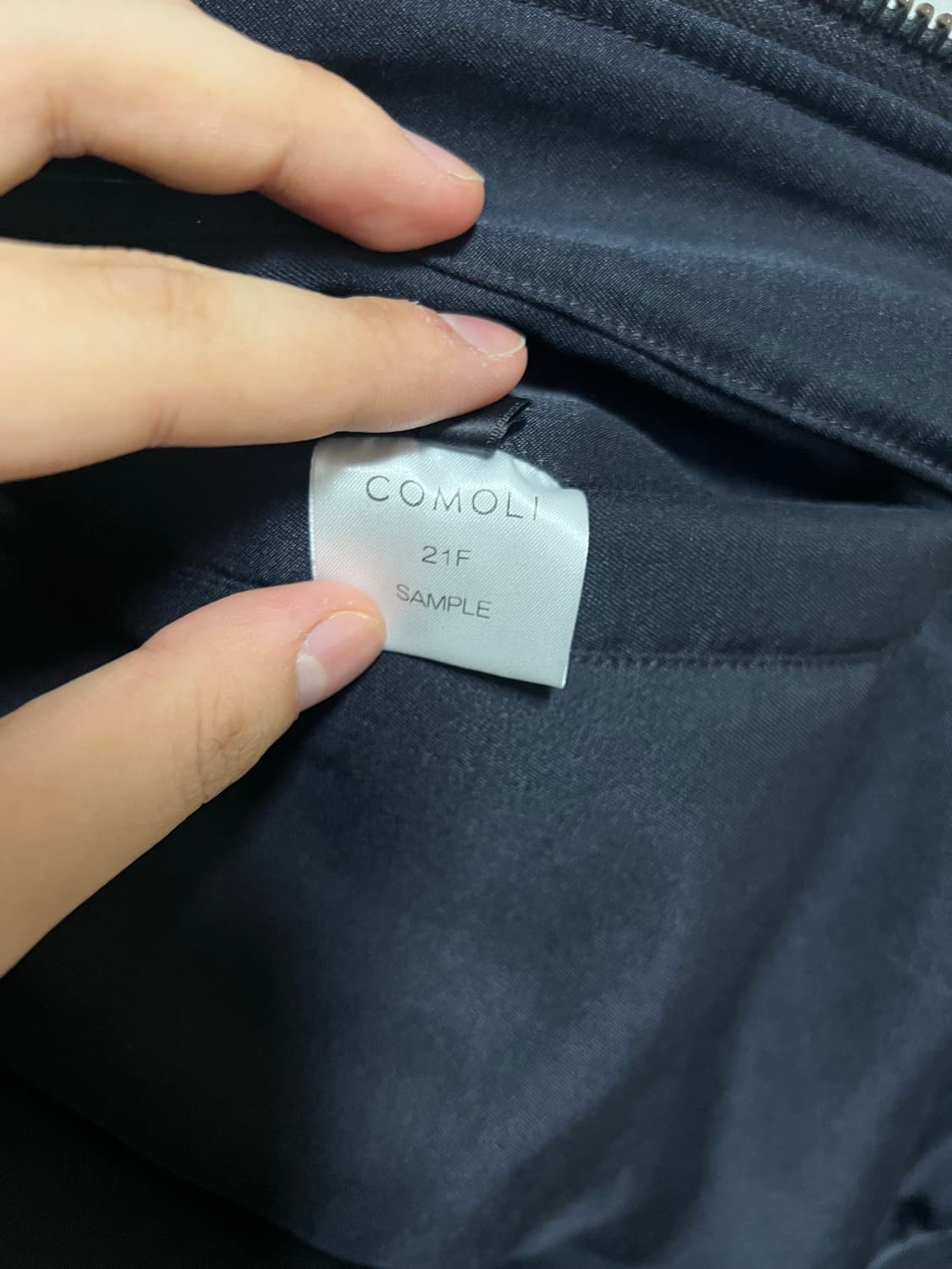 코모리 21aw 실크나일론 ma-1 3사이즈 샘플 상품이미지7