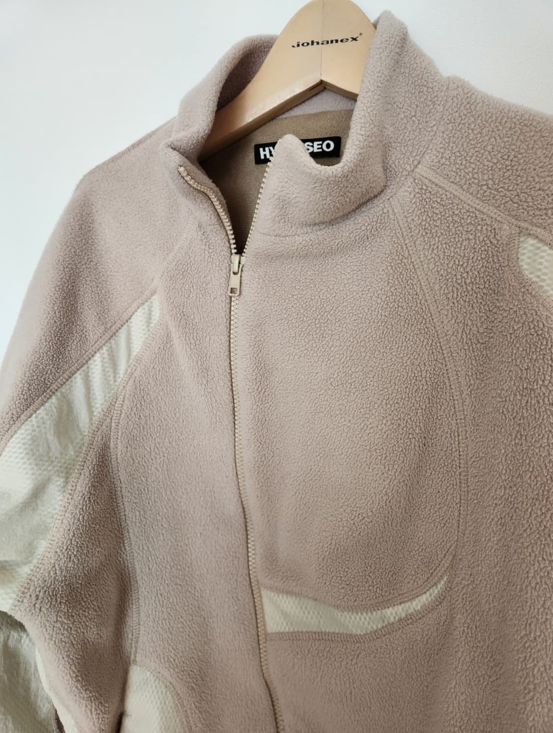 혜인서 패널 플리스 펜싱자켓st 상품이미지4