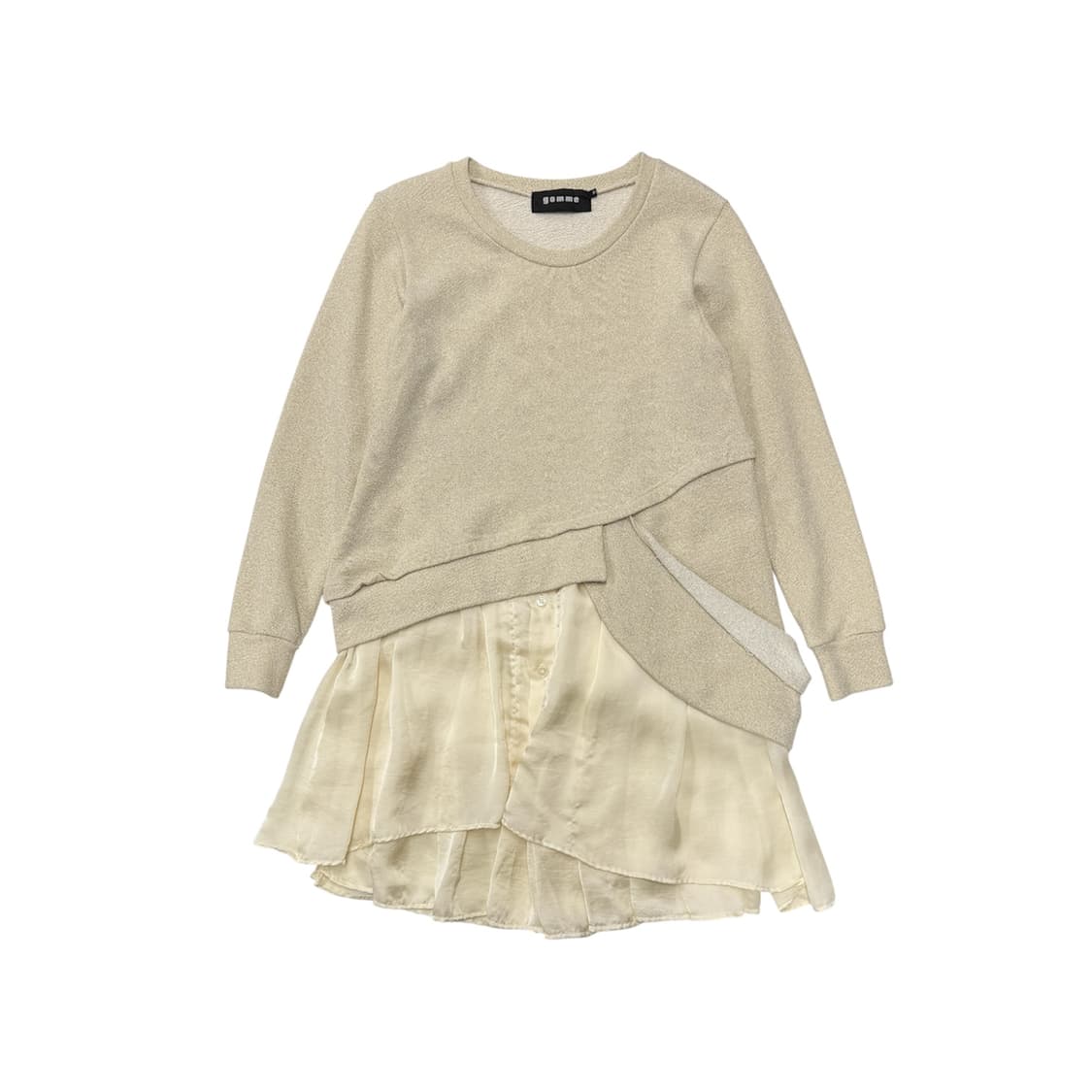 Gomme layered sweatshirt 상품이미지1