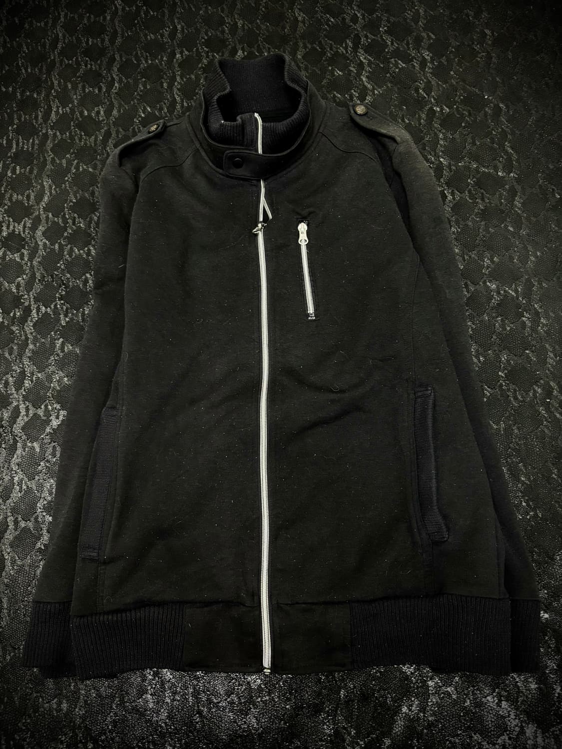 “Vondutch” 00’s Neck button Simple Zip U 상품이미지2