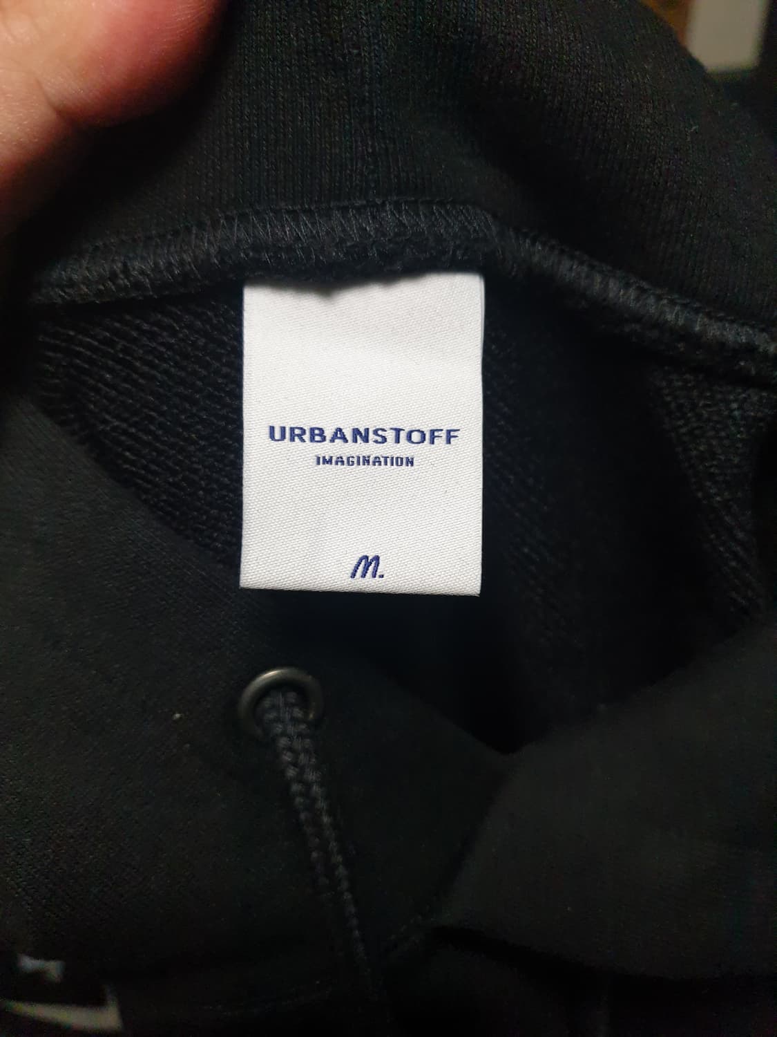 어반스터프 혜비웨이트 후드티 블랙 (M) 상품이미지2