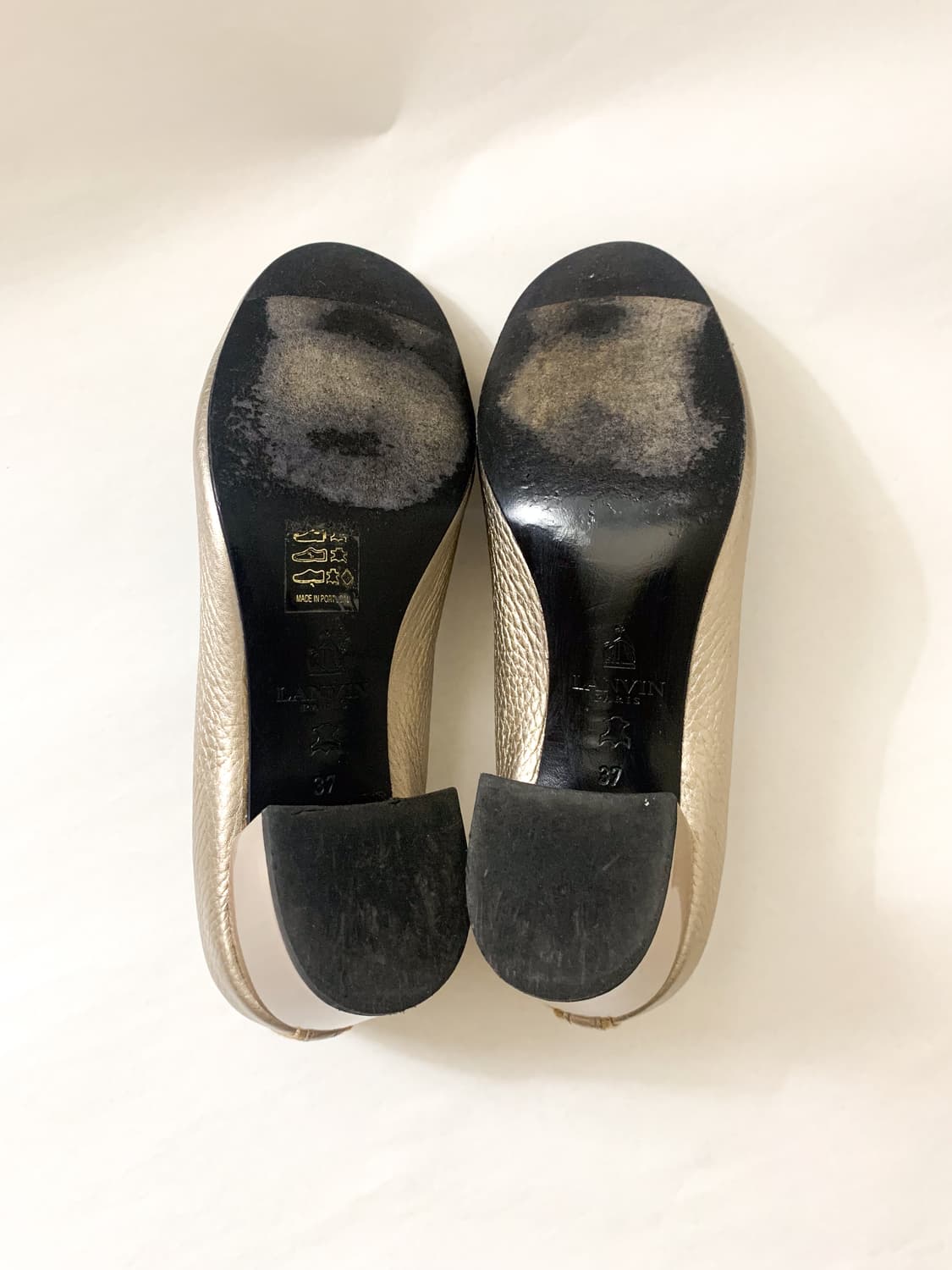 [EU37] 랑방 LANVIN Paris 실버 펌프스 상품이미지8