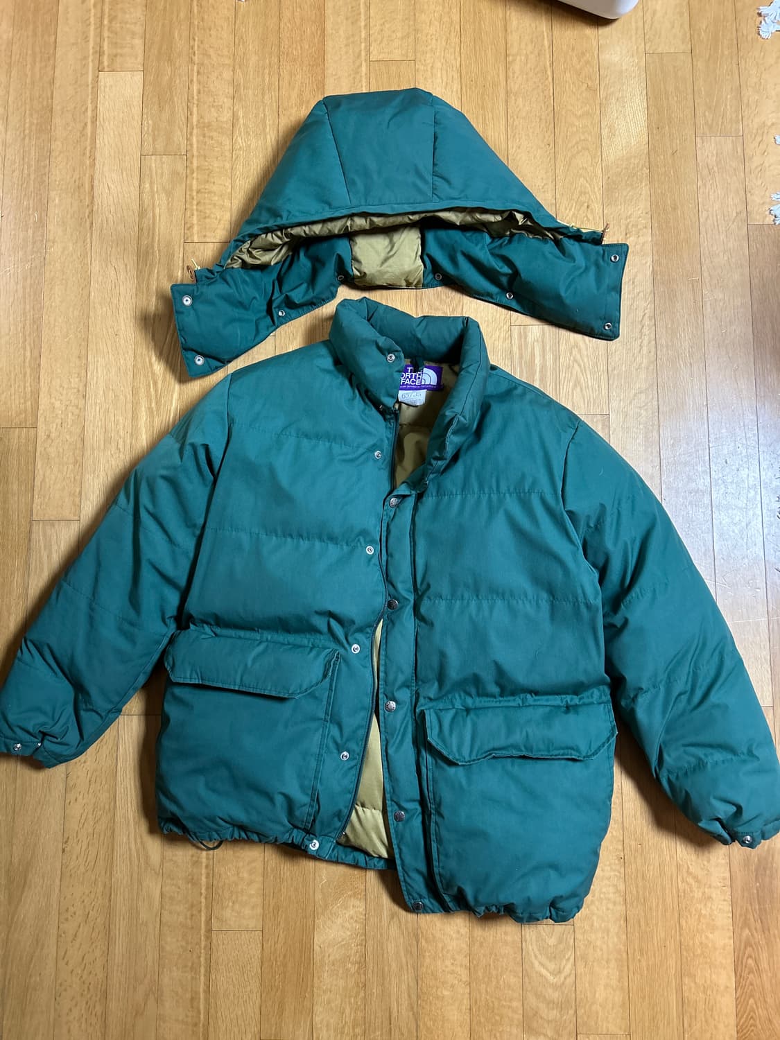 노스페이스 퍼플라벨 시에라푸퍼 65/35 그린 XL 상품이미지4